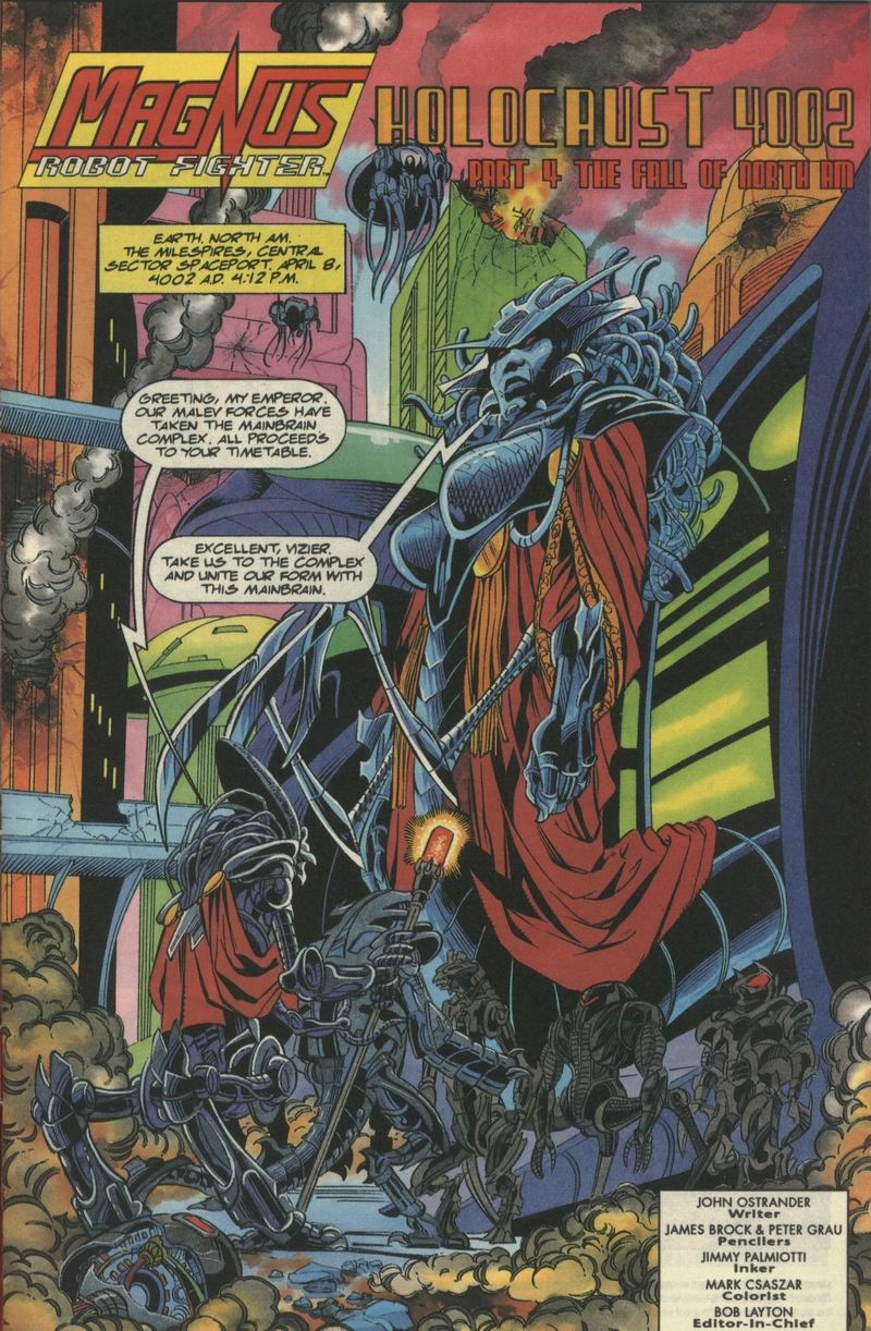 Read online Magnus Robot Fighter (1991) comic -  Issue #24 - 2