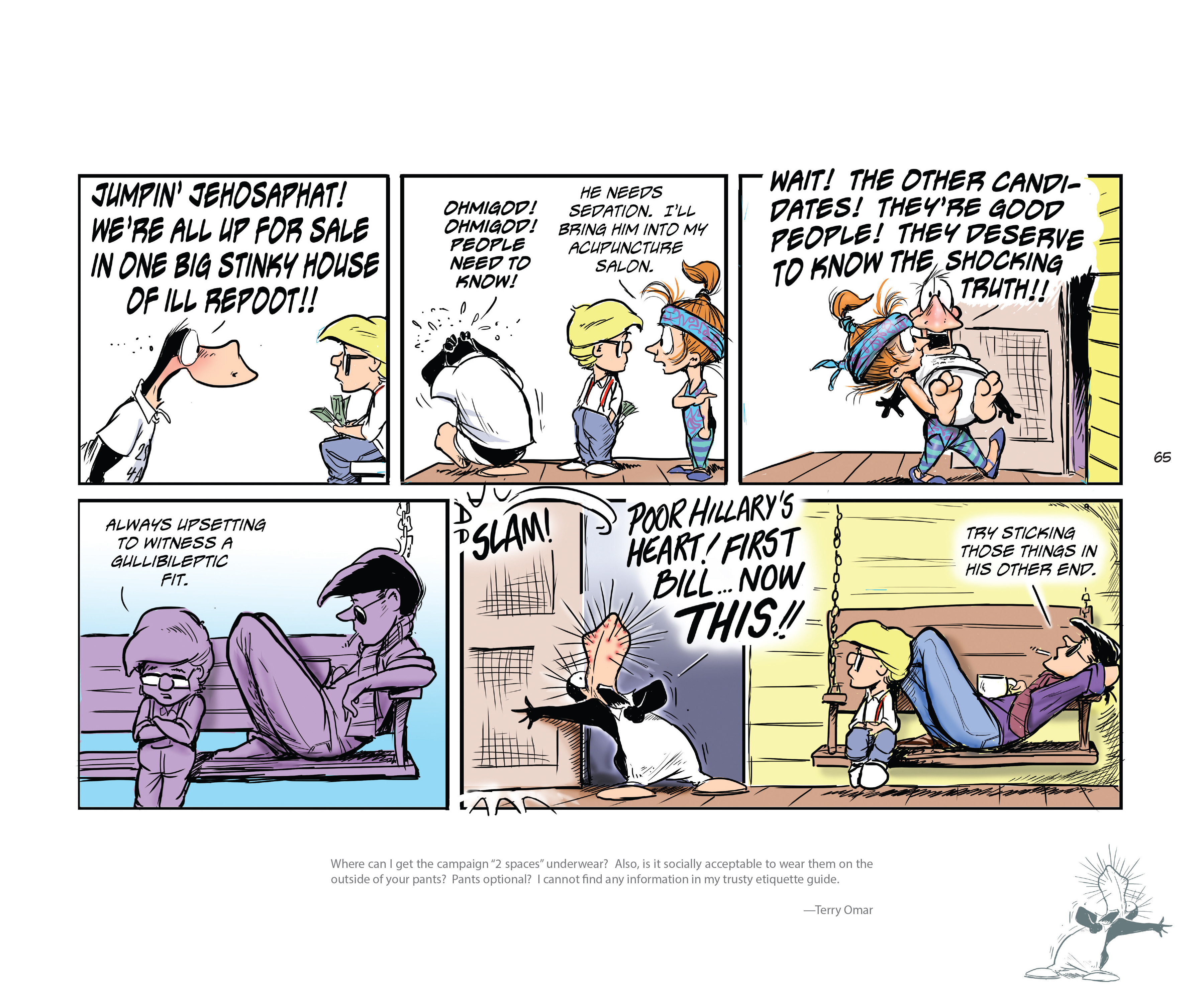Read online Bloom County Episode XI: A New Hope comic -  Issue # Full - 67