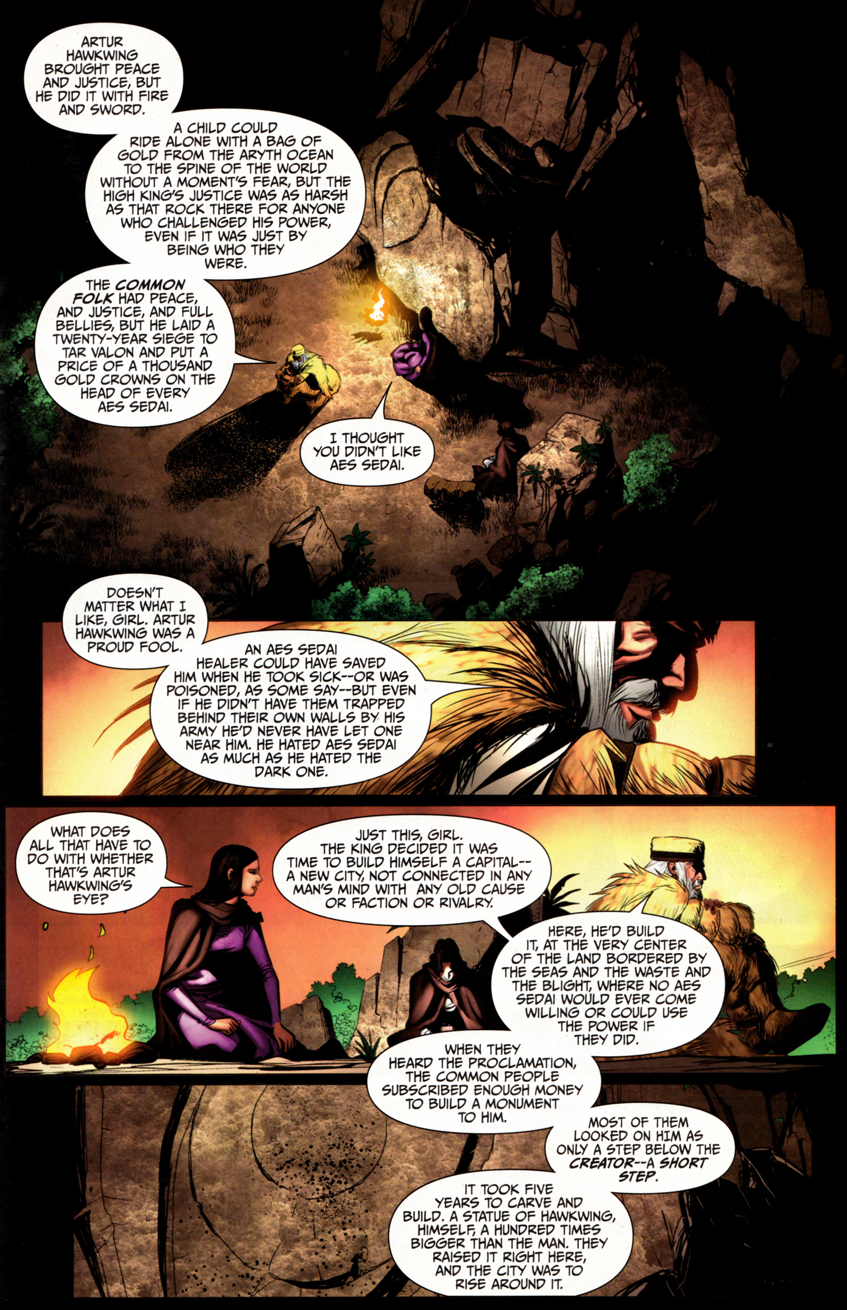 Read online Robert Jordan's Wheel of Time: The Eye of the World comic -  Issue #20 - 23