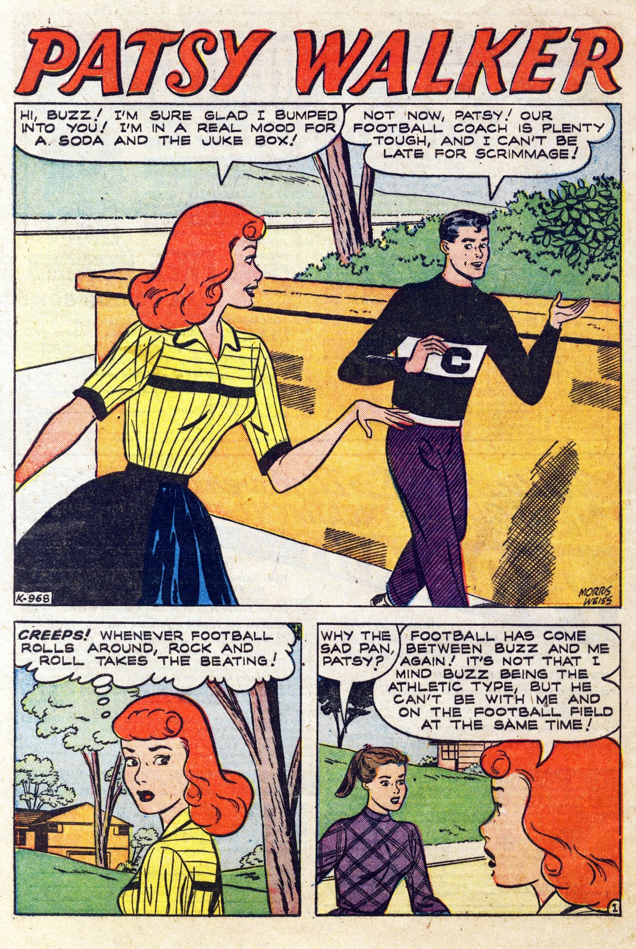 Read online Patsy and her Pals comic -  Issue #26 - 28