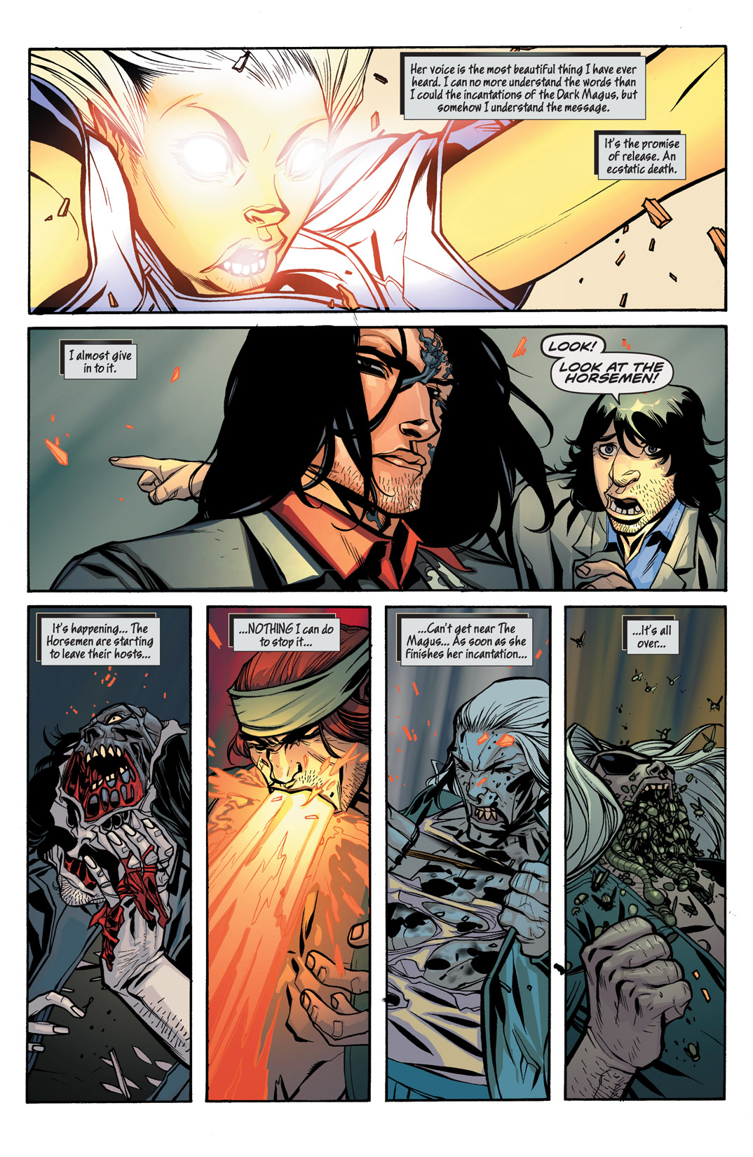 Read online The Darkness: Four Horsemen comic -  Issue #4 - 13