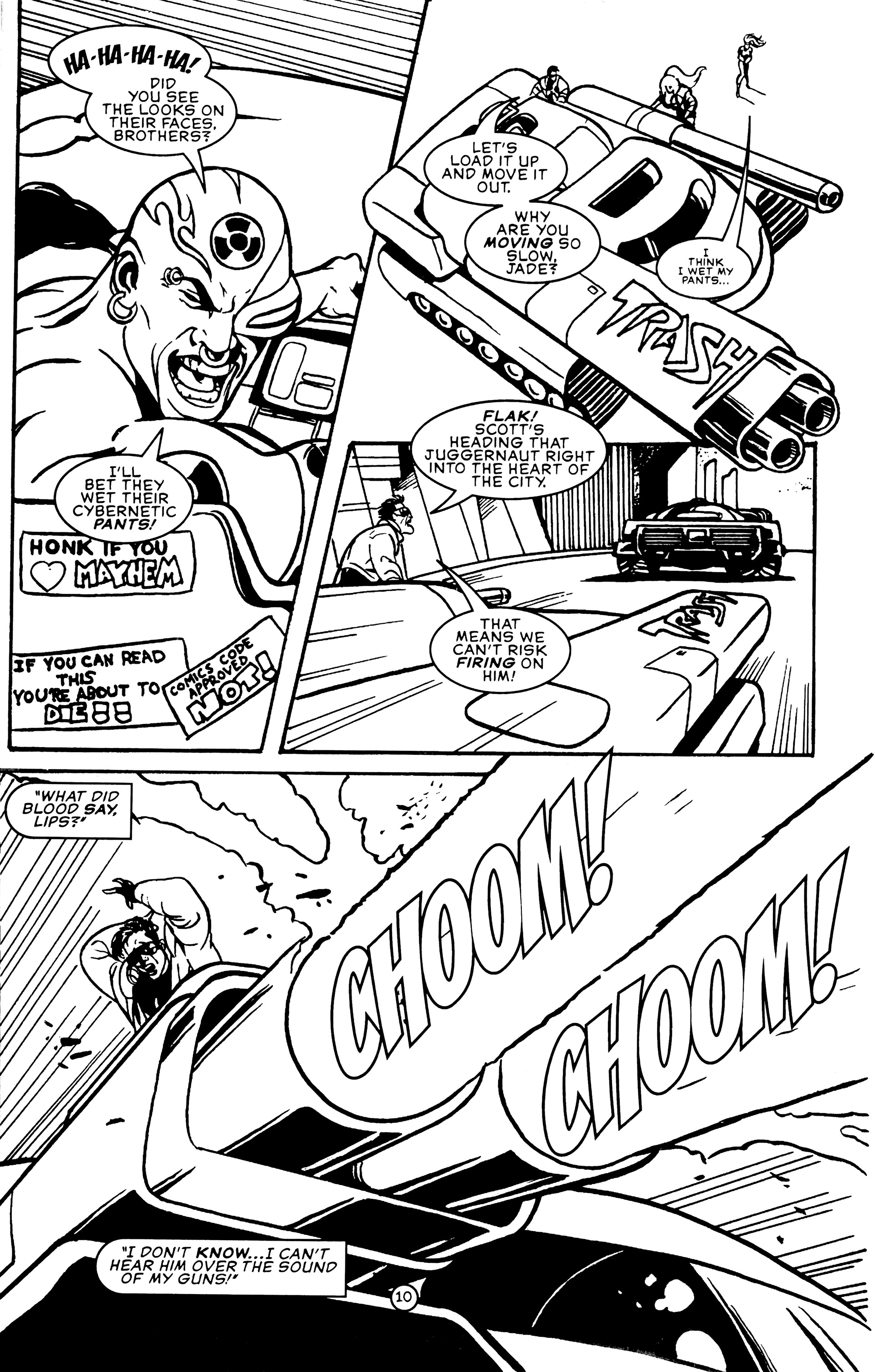 Read online Cybertrash and the Dog comic -  Issue # Full - 11
