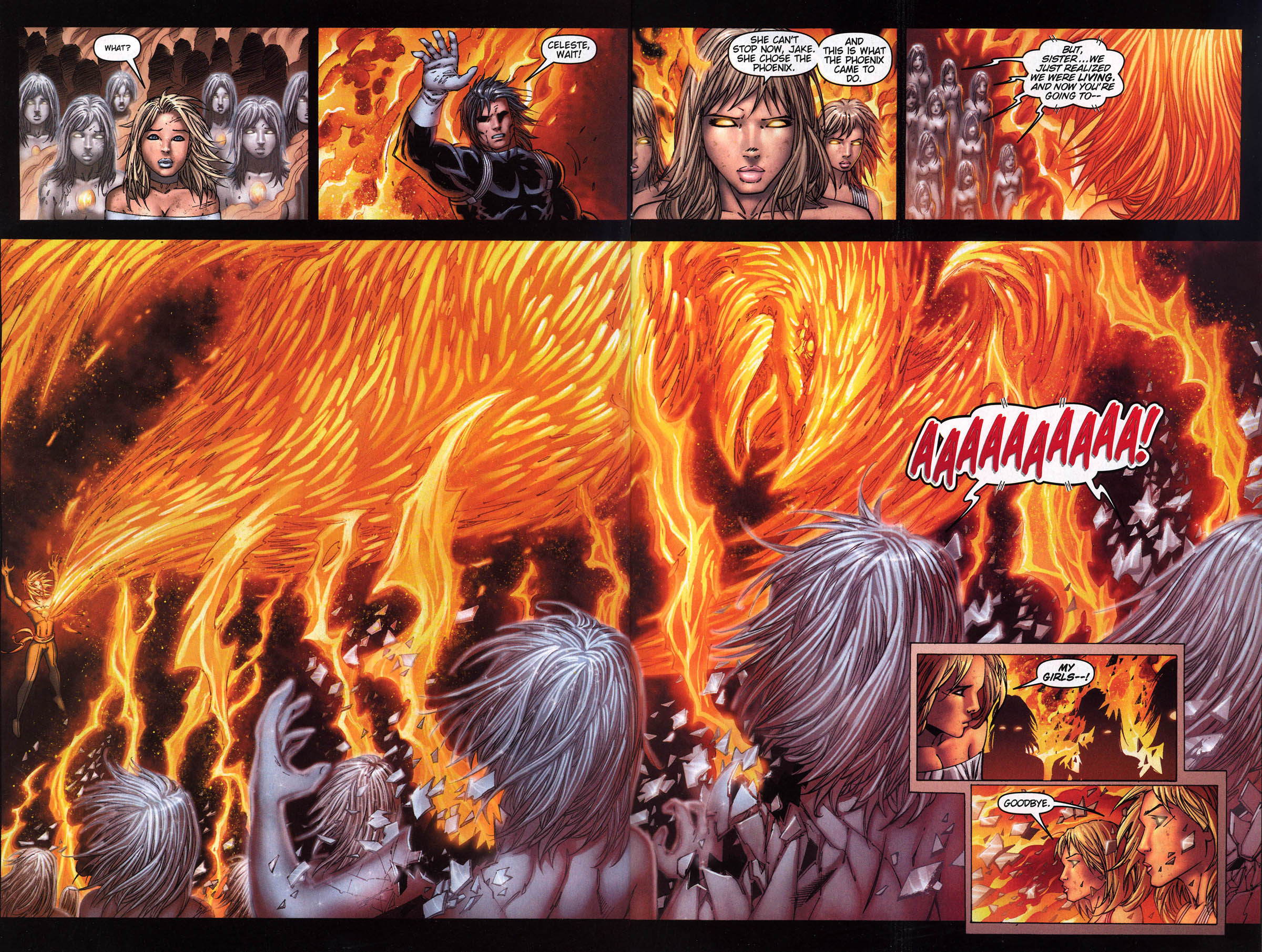 Read online X-Men: Phoenix - Warsong comic -  Issue #5 - 25