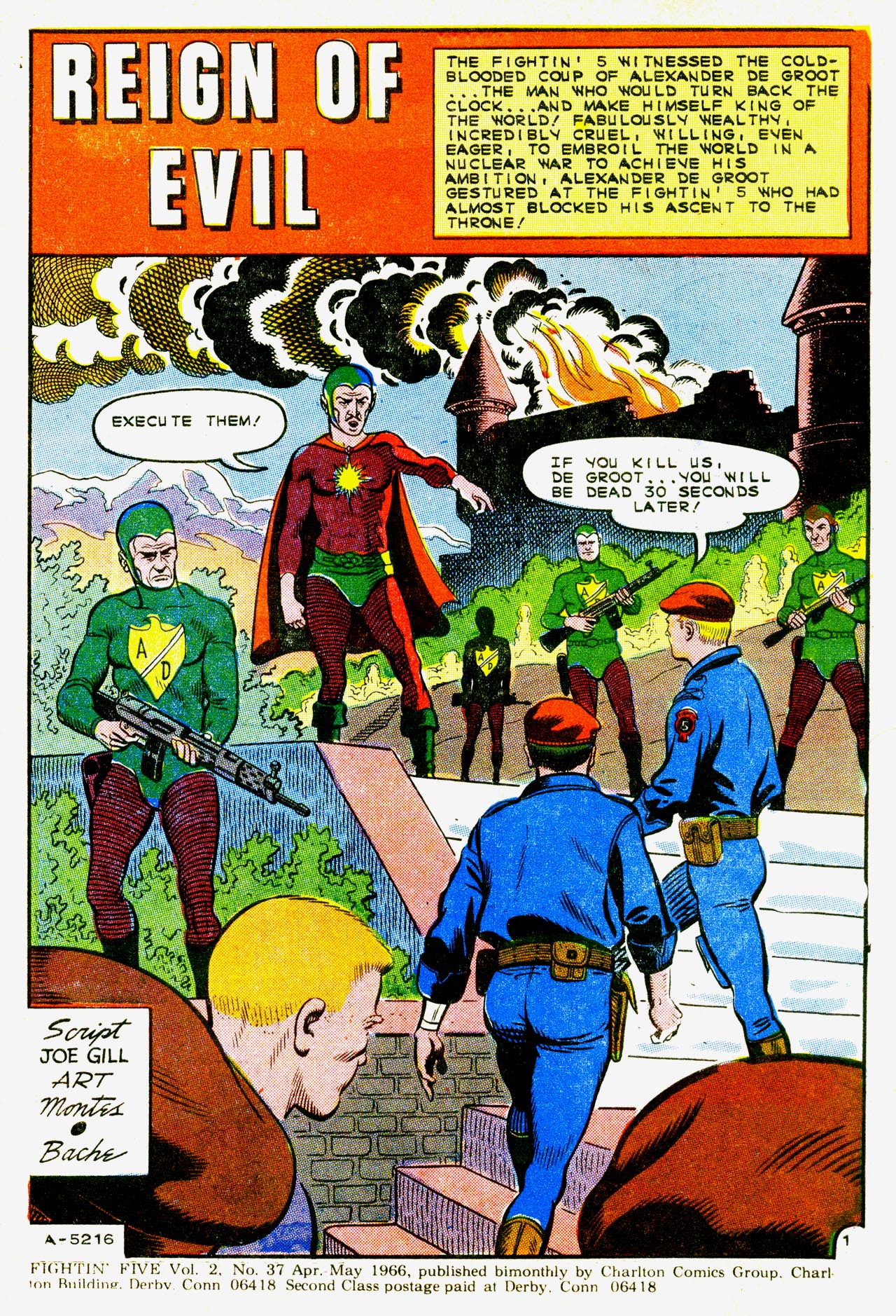 Read online The Fightin' 5 comic -  Issue #37 - 3
