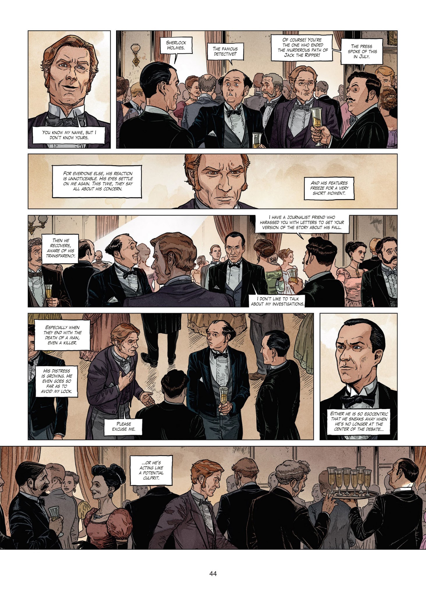 Read online Sherlock Holmes Society comic -  Issue #2 - 44