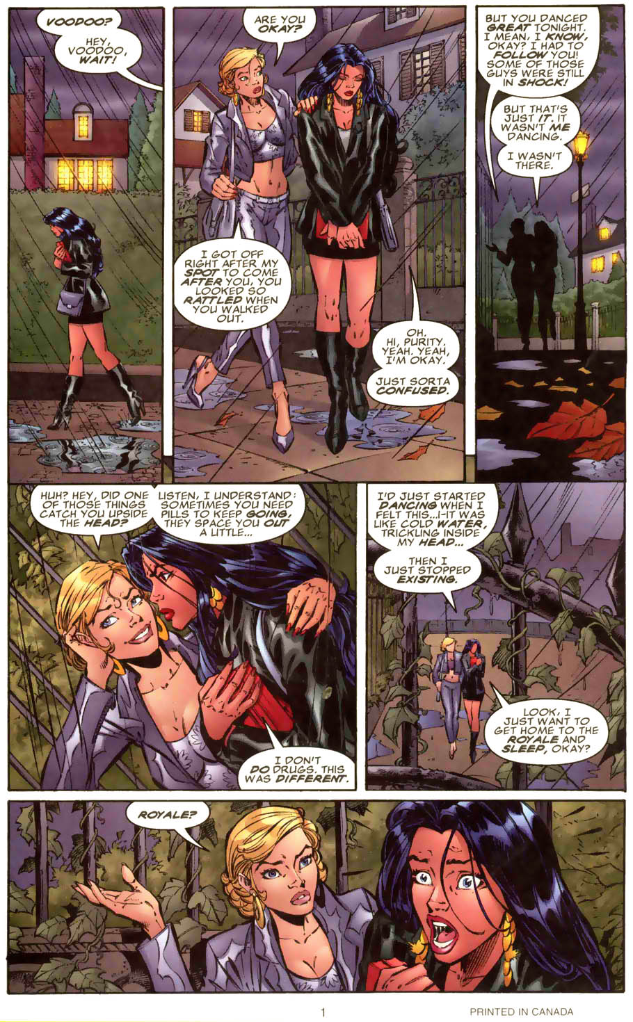Read online Voodoo (1997) comic -  Issue #3 - 3