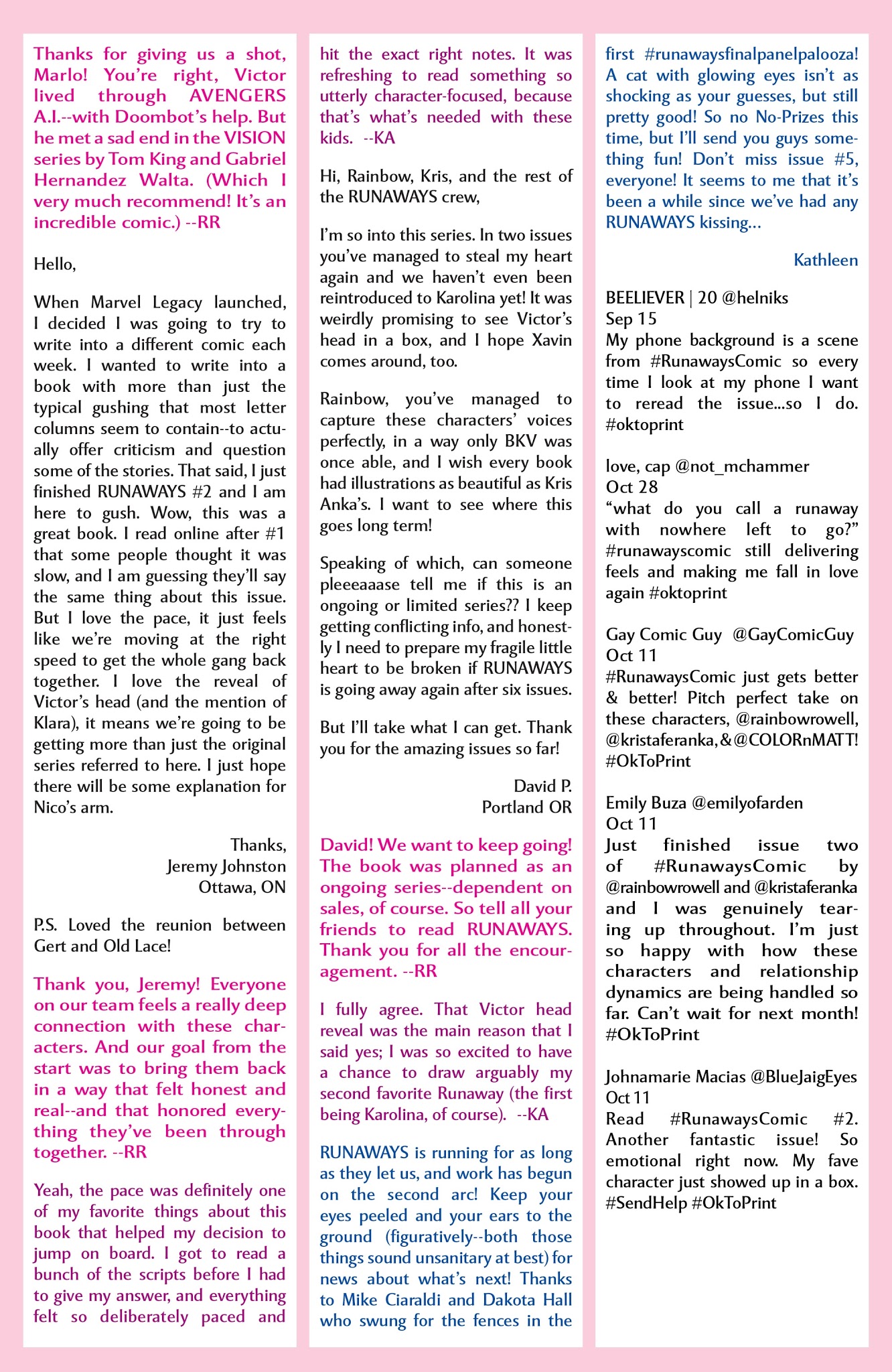 Read online Runaways (2017) comic -  Issue #4 - 22