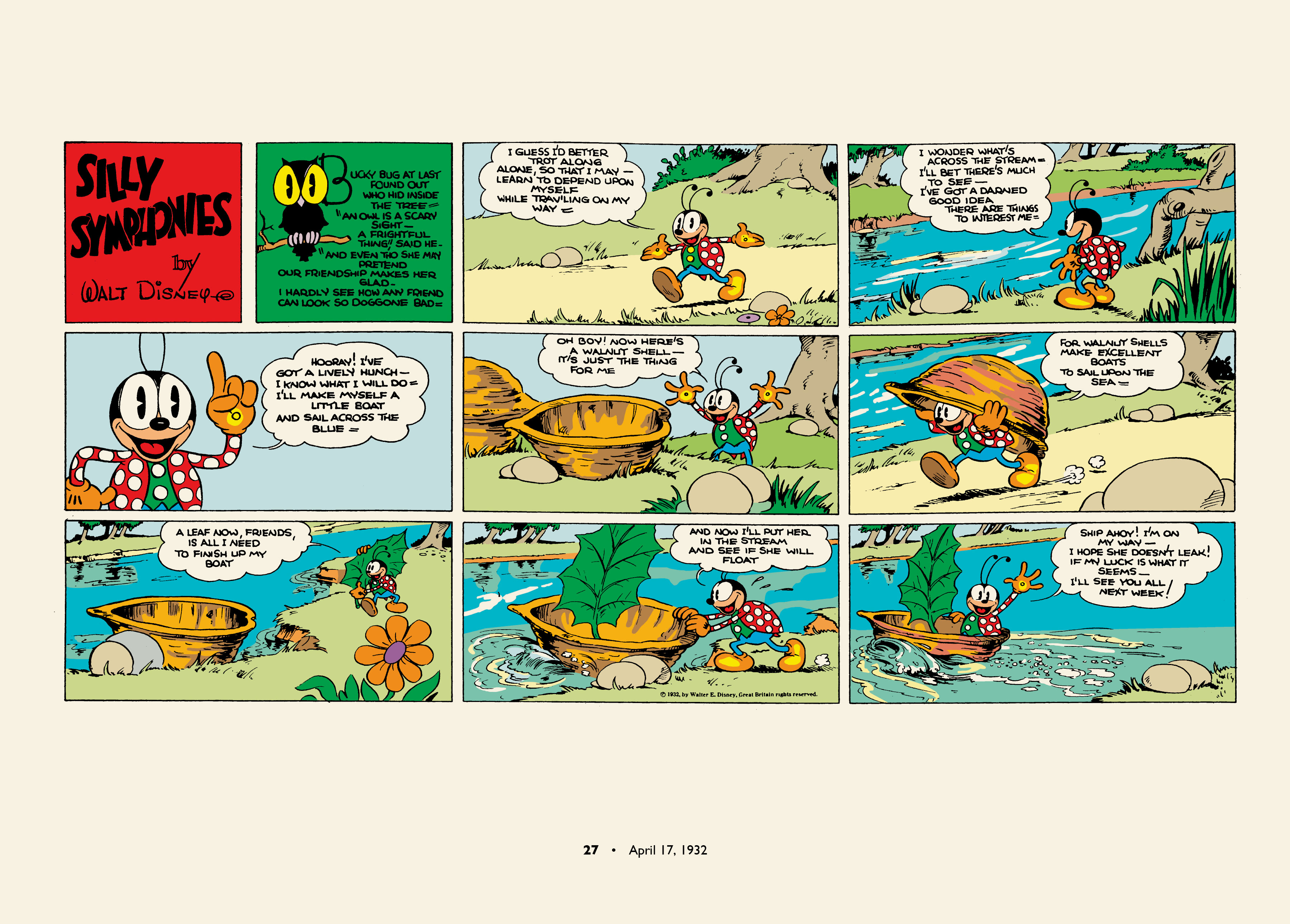 Read online Walt Disney's Silly Symphonies 1932-1935: Starring Bucky Bug and Donald Duck comic -  Issue # TPB (Part 1) - 27