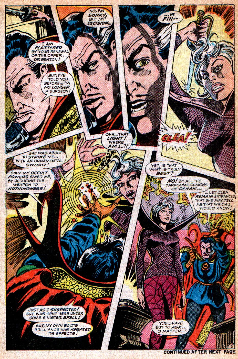 Read online Marvel Masterworks: Doctor Strange comic -  Issue # TPB 3 - 165