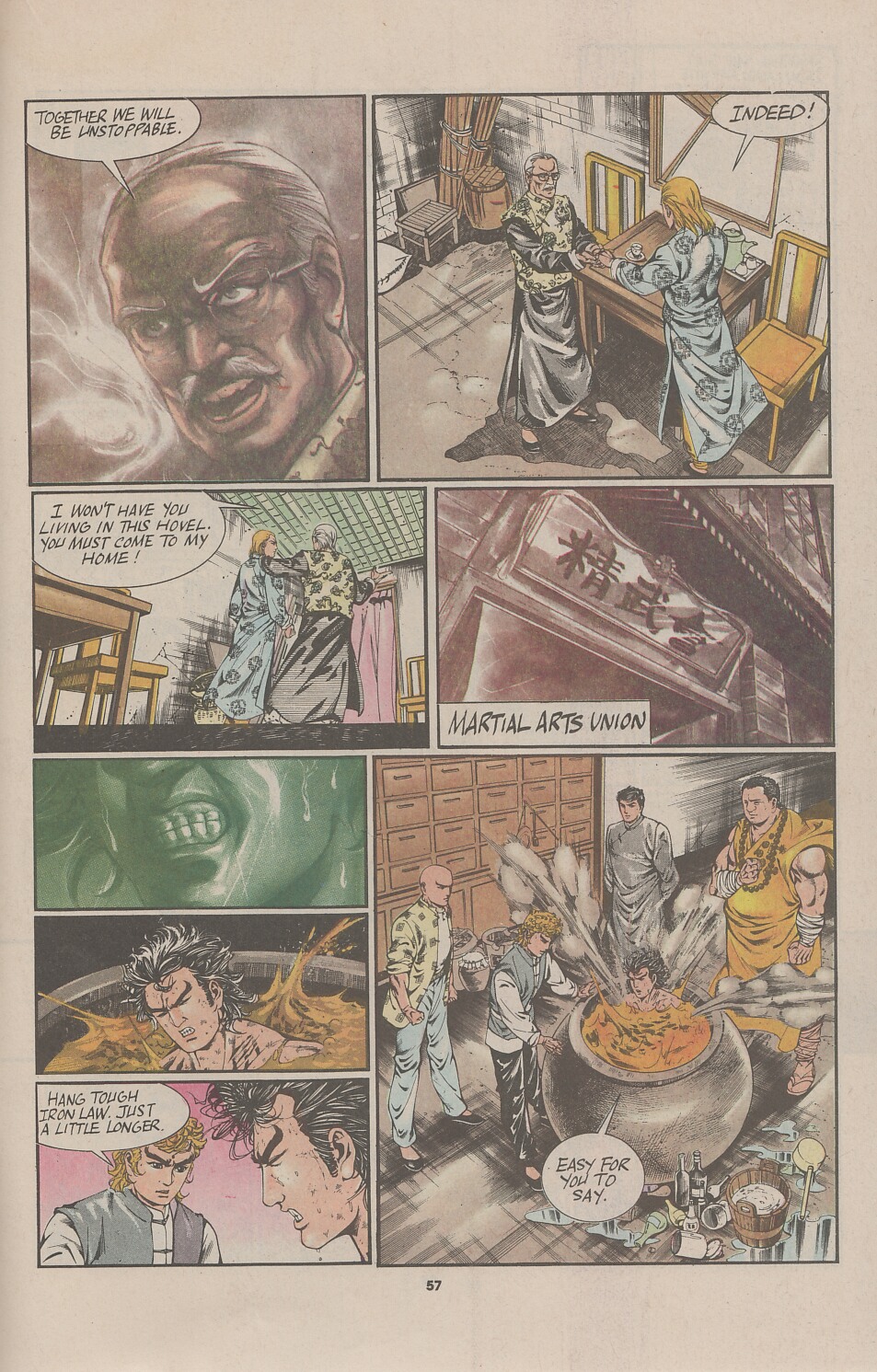 Read online Drunken Fist comic -  Issue #38 - 55