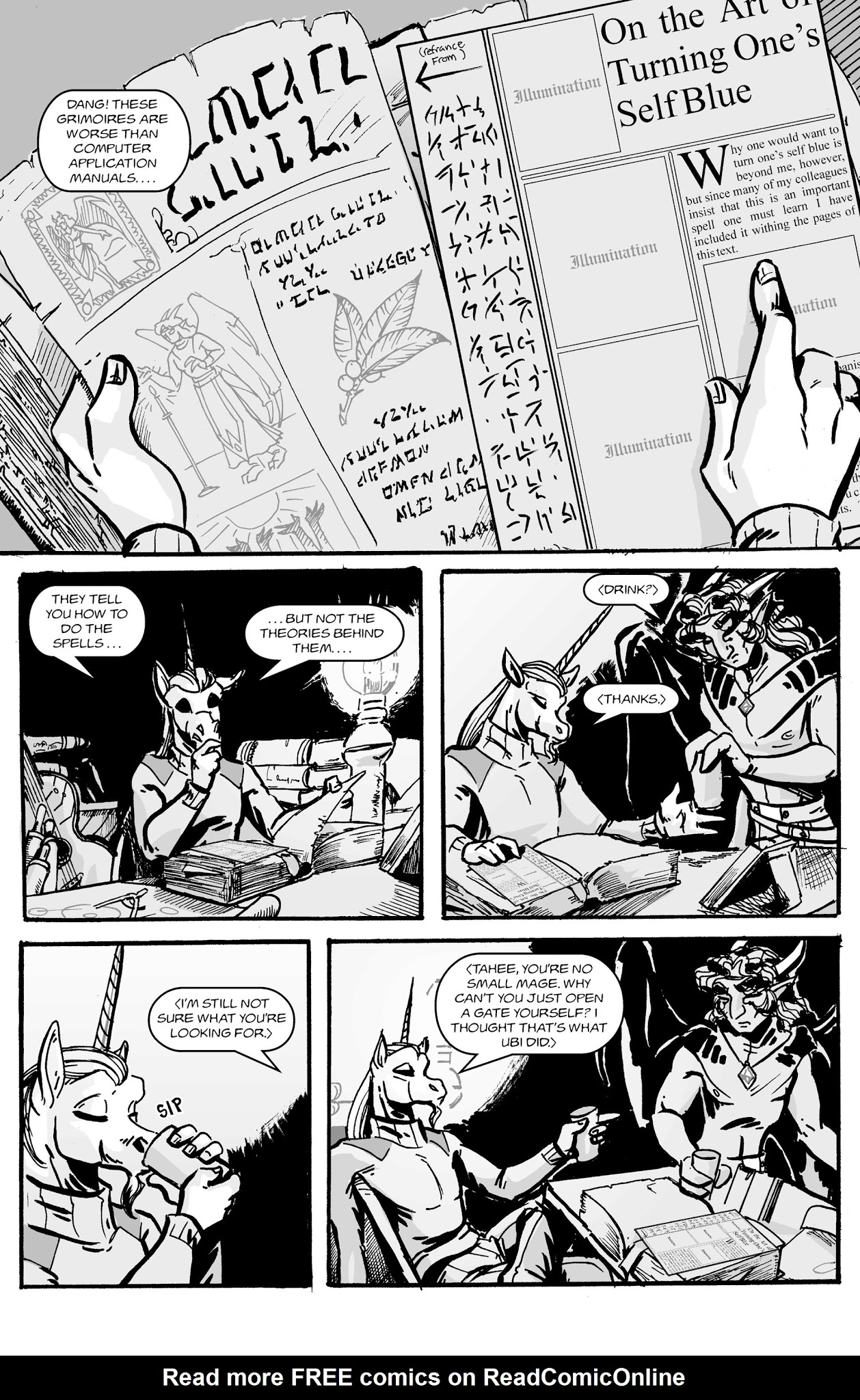 Read online Bureau of Mana Investigation comic -  Issue #5 - 20