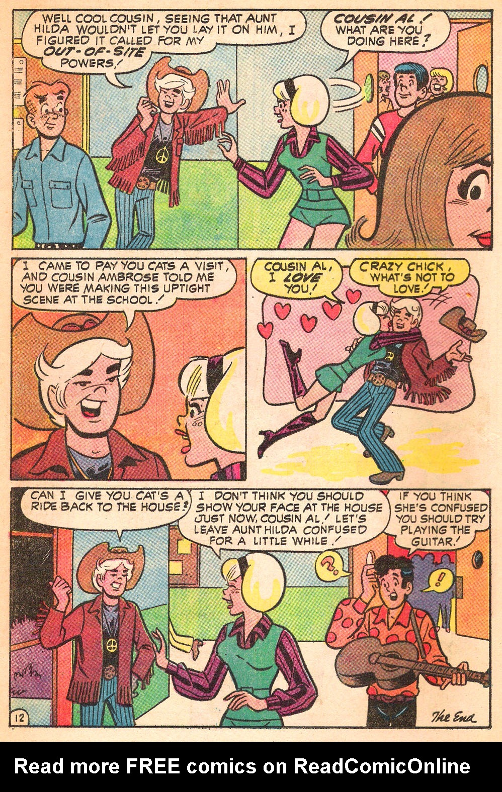 Read online Sabrina The Teenage Witch (1971) comic -  Issue #2 - 13
