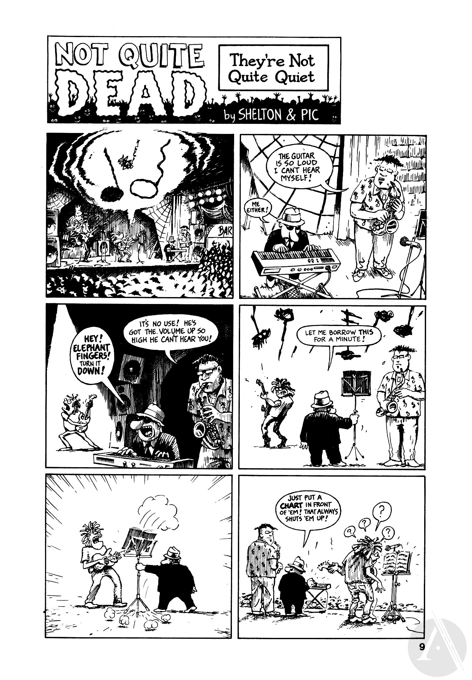 Read online Not Quite Dead comic -  Issue #1 - 11