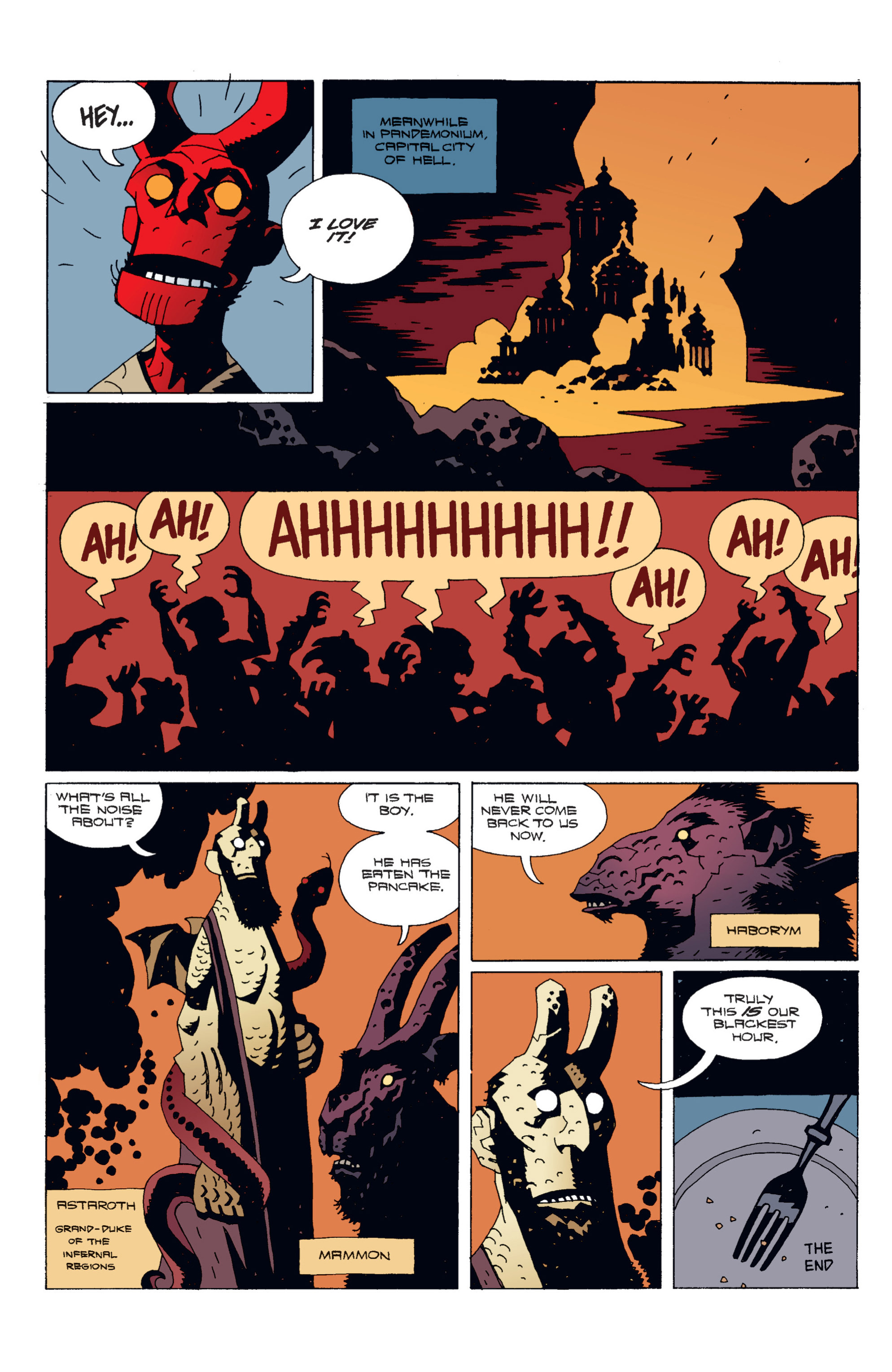Read online Hellboy comic -  Issue #4 - 9
