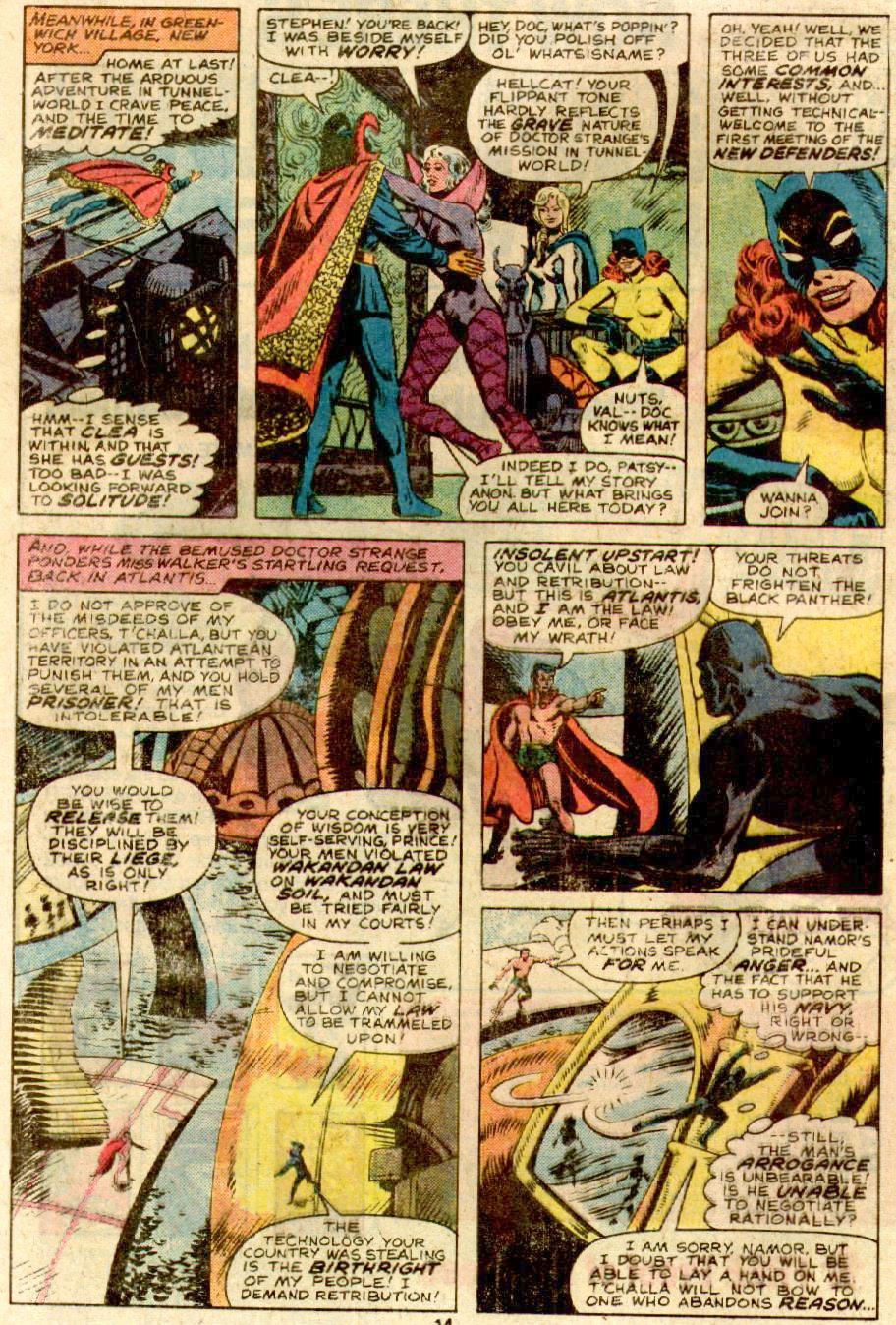 The Defenders (1972) Issue #84 #85 - English 9