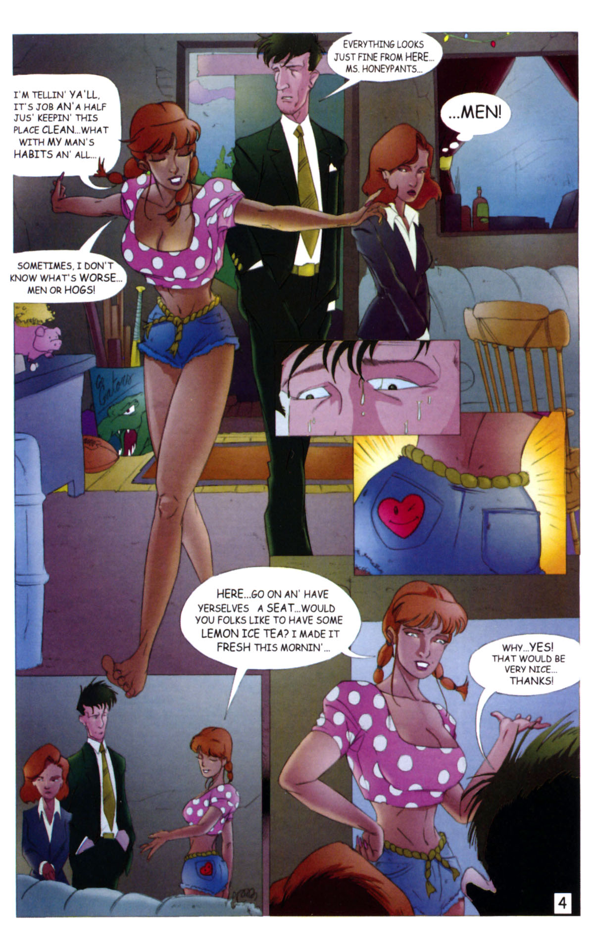 Read online Bubba the Redneck Werewolf Super Sci-fi Special comic -  Issue # Full - 6