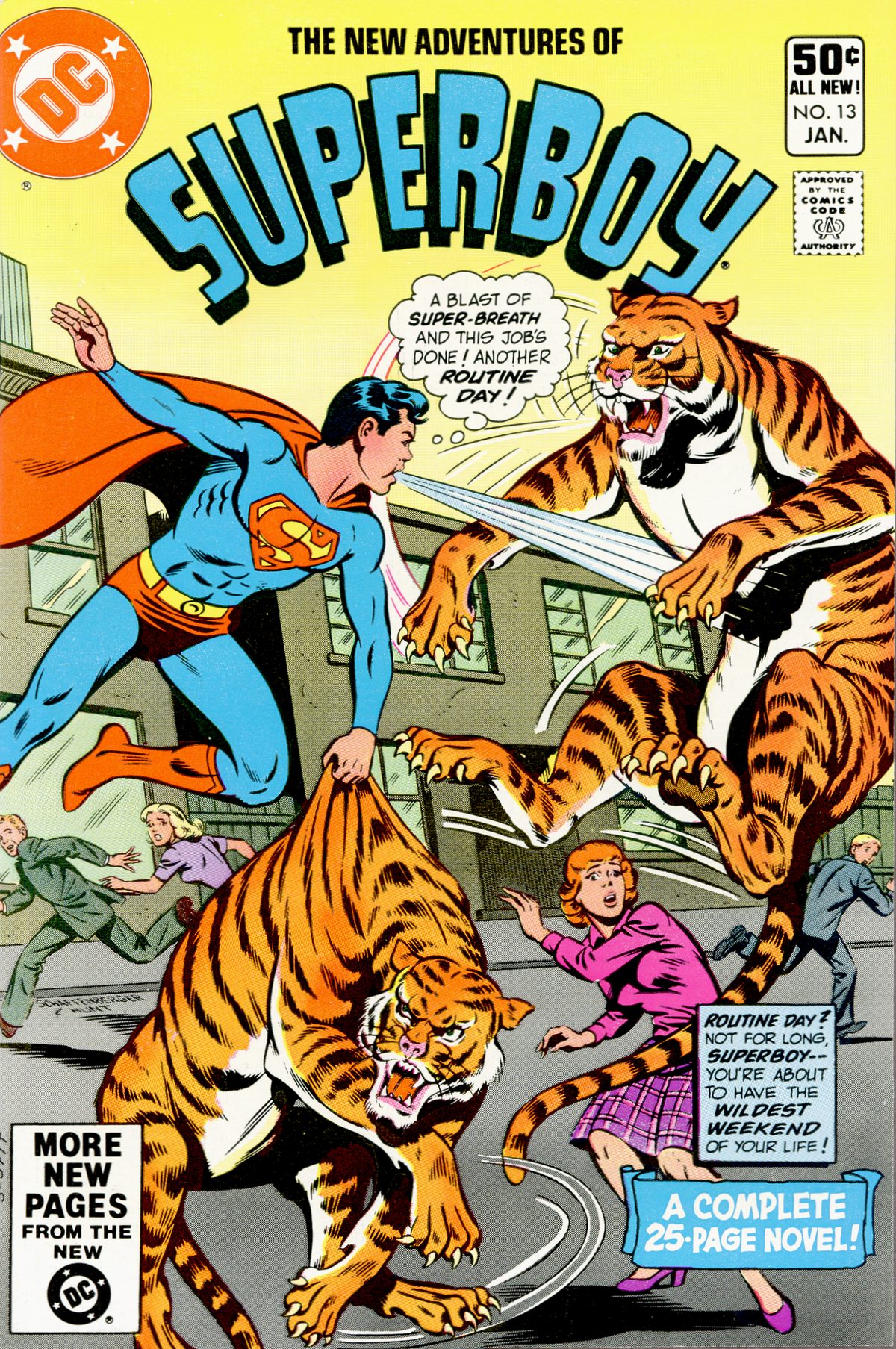Read online The New Adventures of Superboy comic -  Issue #13 - 1