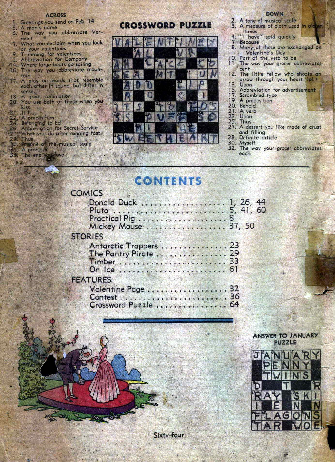 Read online Walt Disney's Comics and Stories comic -  Issue #5 - 66