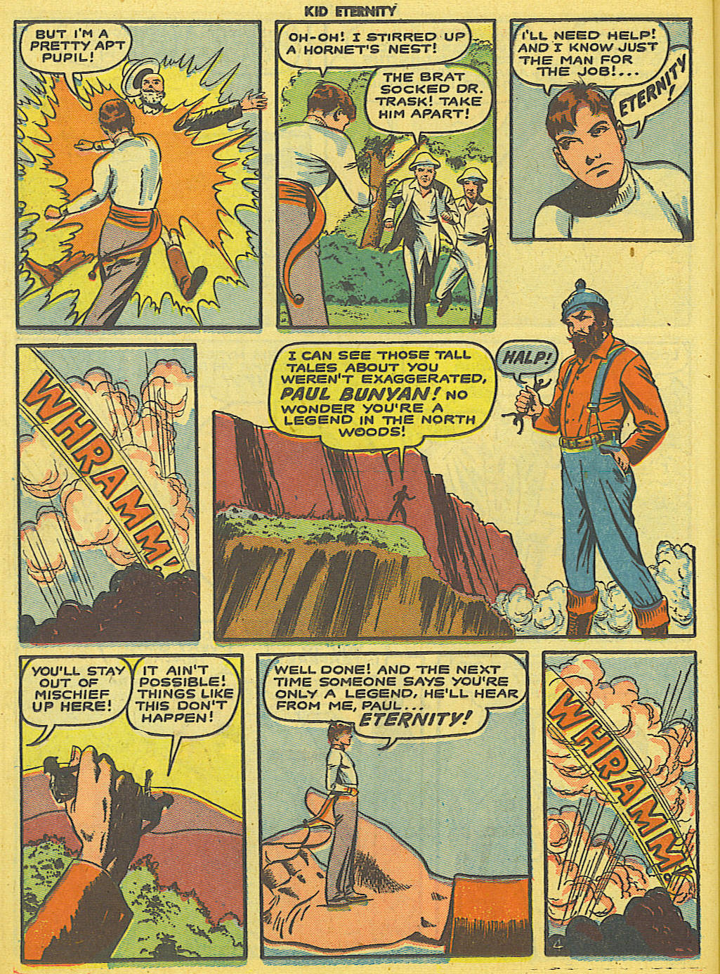 Read online Kid Eternity (1946) comic -  Issue #1 - 18