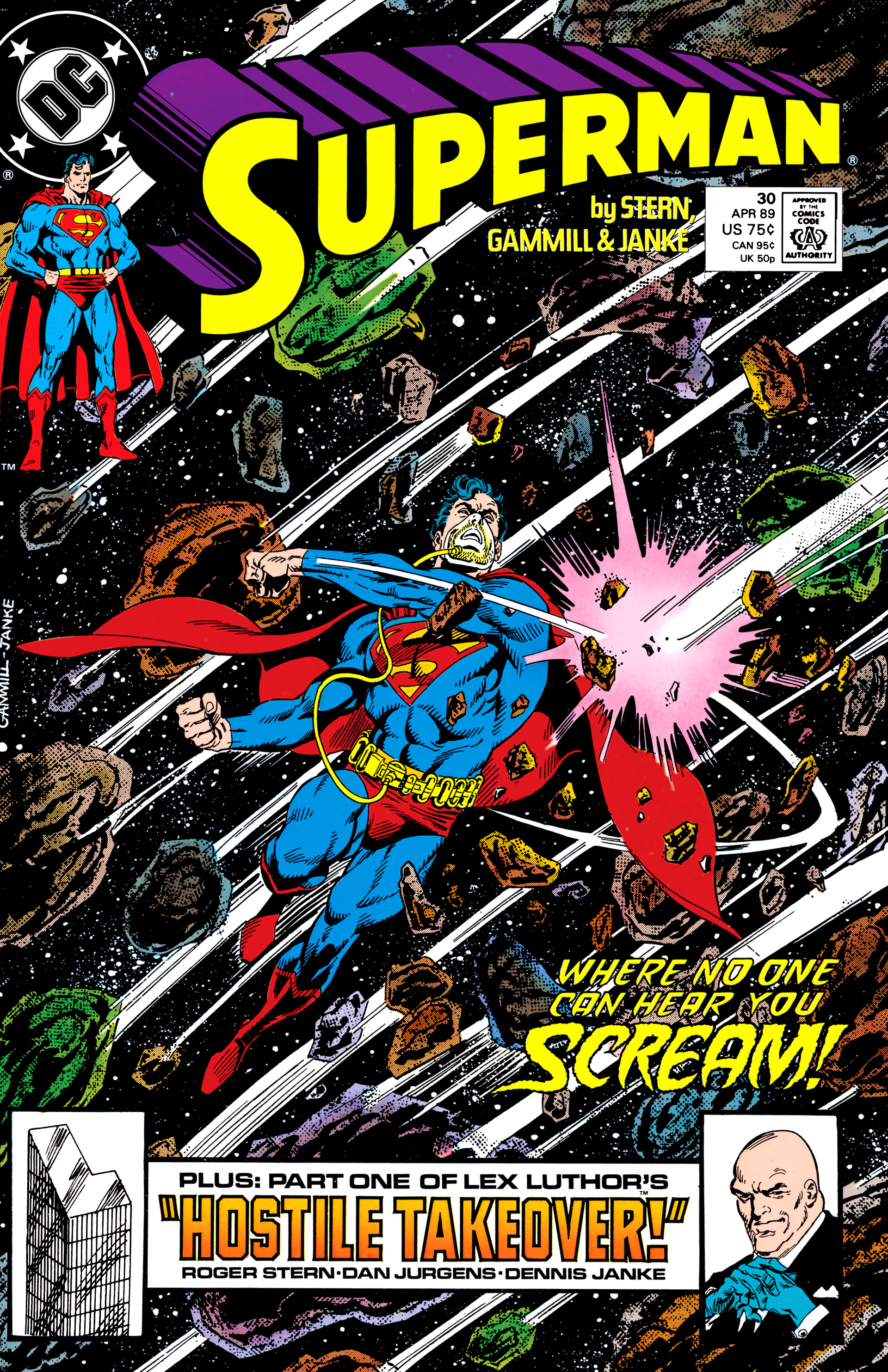 Read online Superman (1987) comic -  Issue #30 - 1