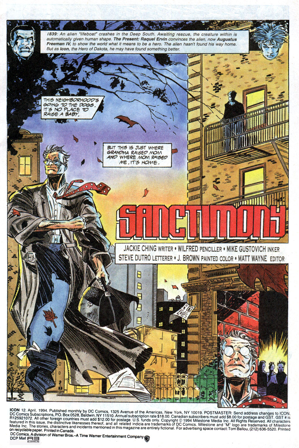 Read online Icon comic -  Issue #12 - 2