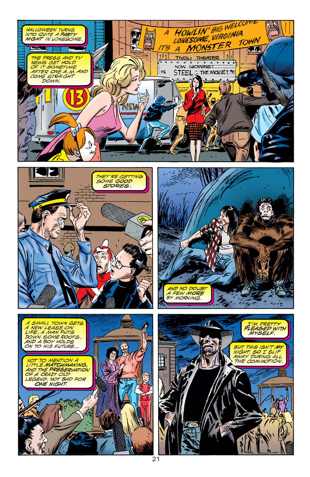 Read online Resurrection Man (1997) comic -  Issue #8 - 22