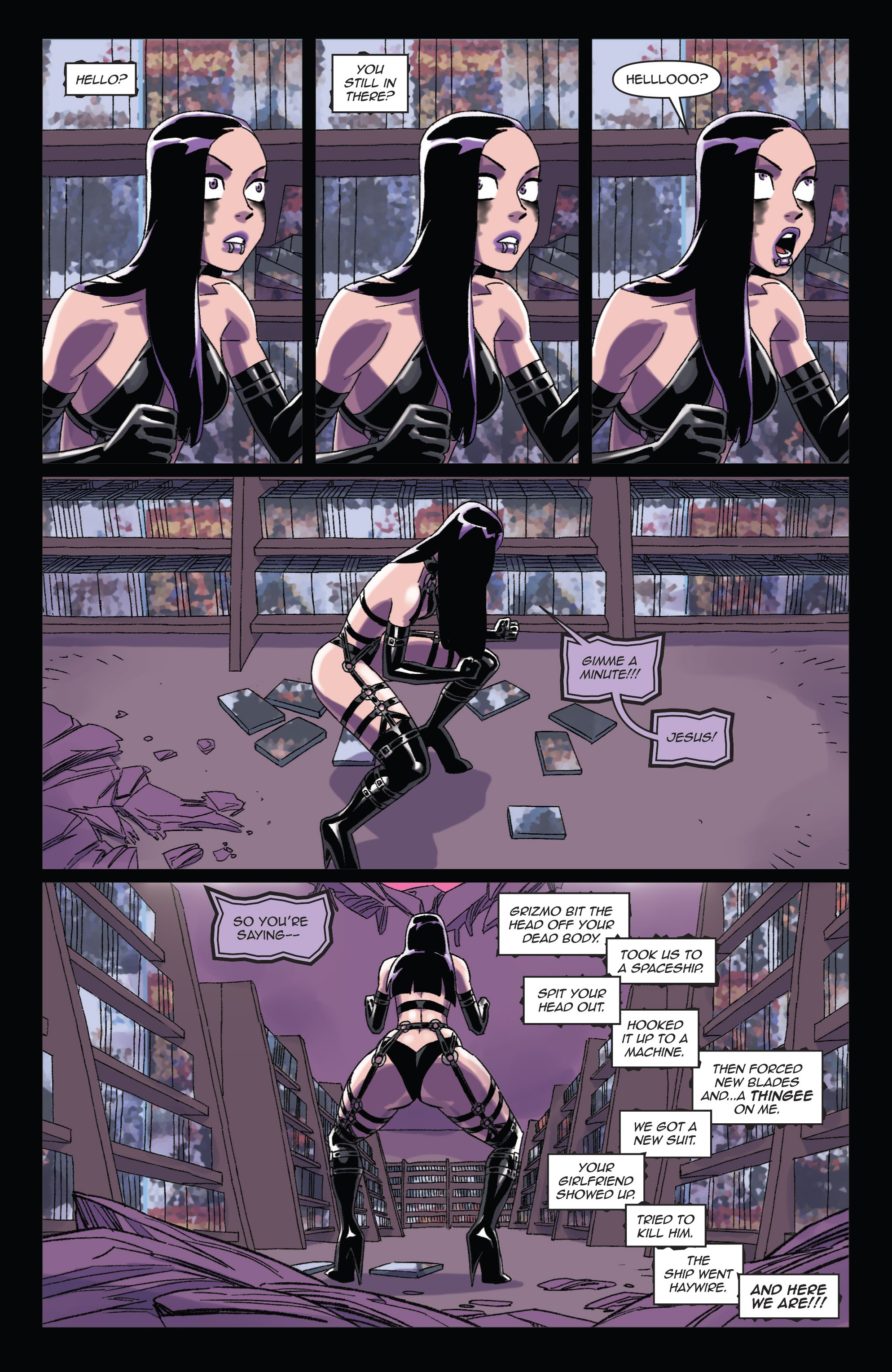 Read online Vampblade Season 4 comic -  Issue #1 - 19