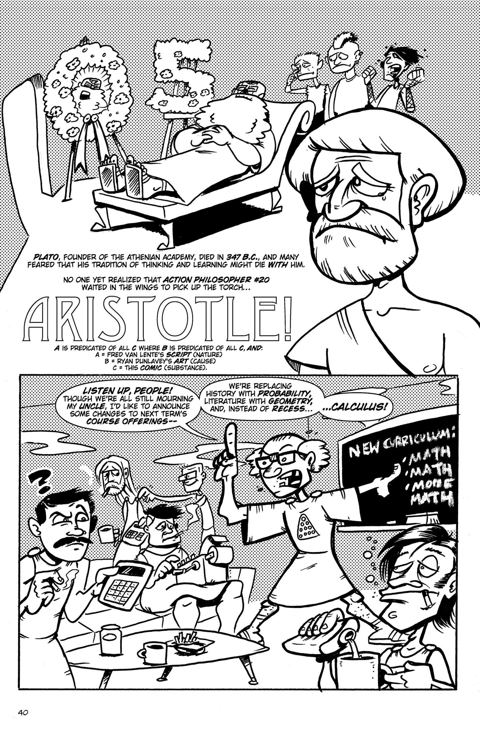 Read online Action Philosophers! comic -  Issue #Action Philosophers! TPB (Part 1) - 40