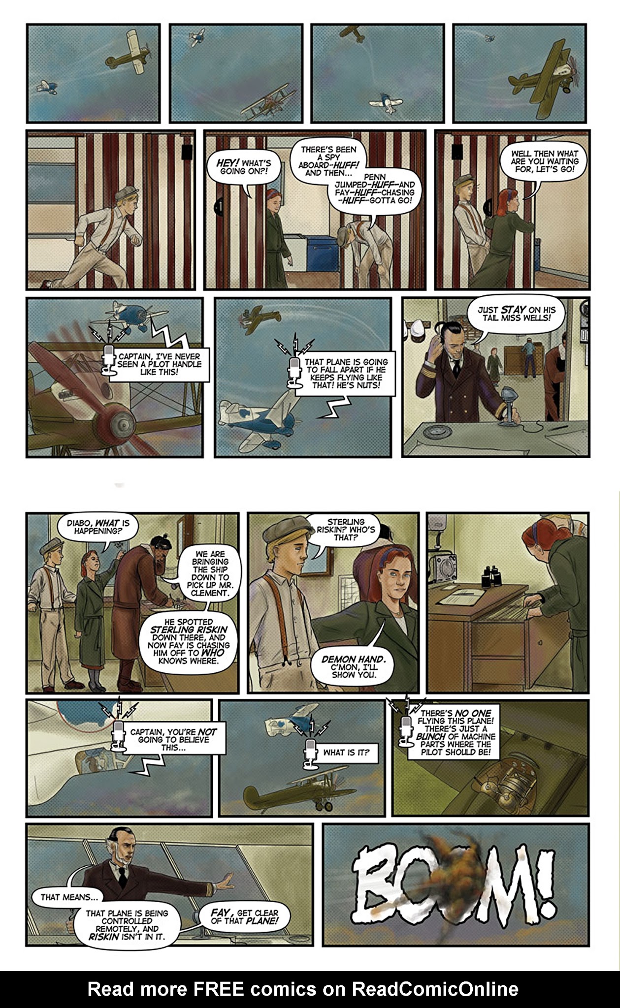 Read online The Adventures of the 19XX comic -  Issue #1 - 9