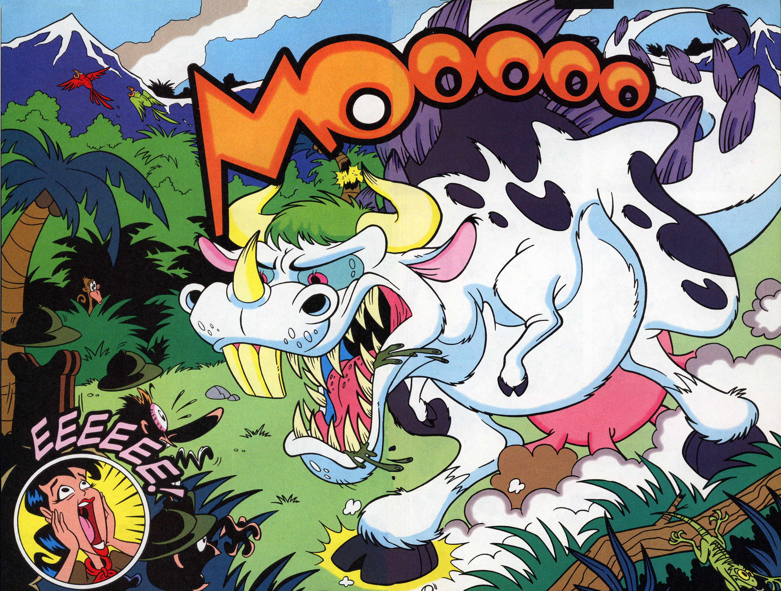 Read online The Ren & Stimpy Show Special: Powdered Toastman's Cereal Serial comic -  Issue # Full - 16