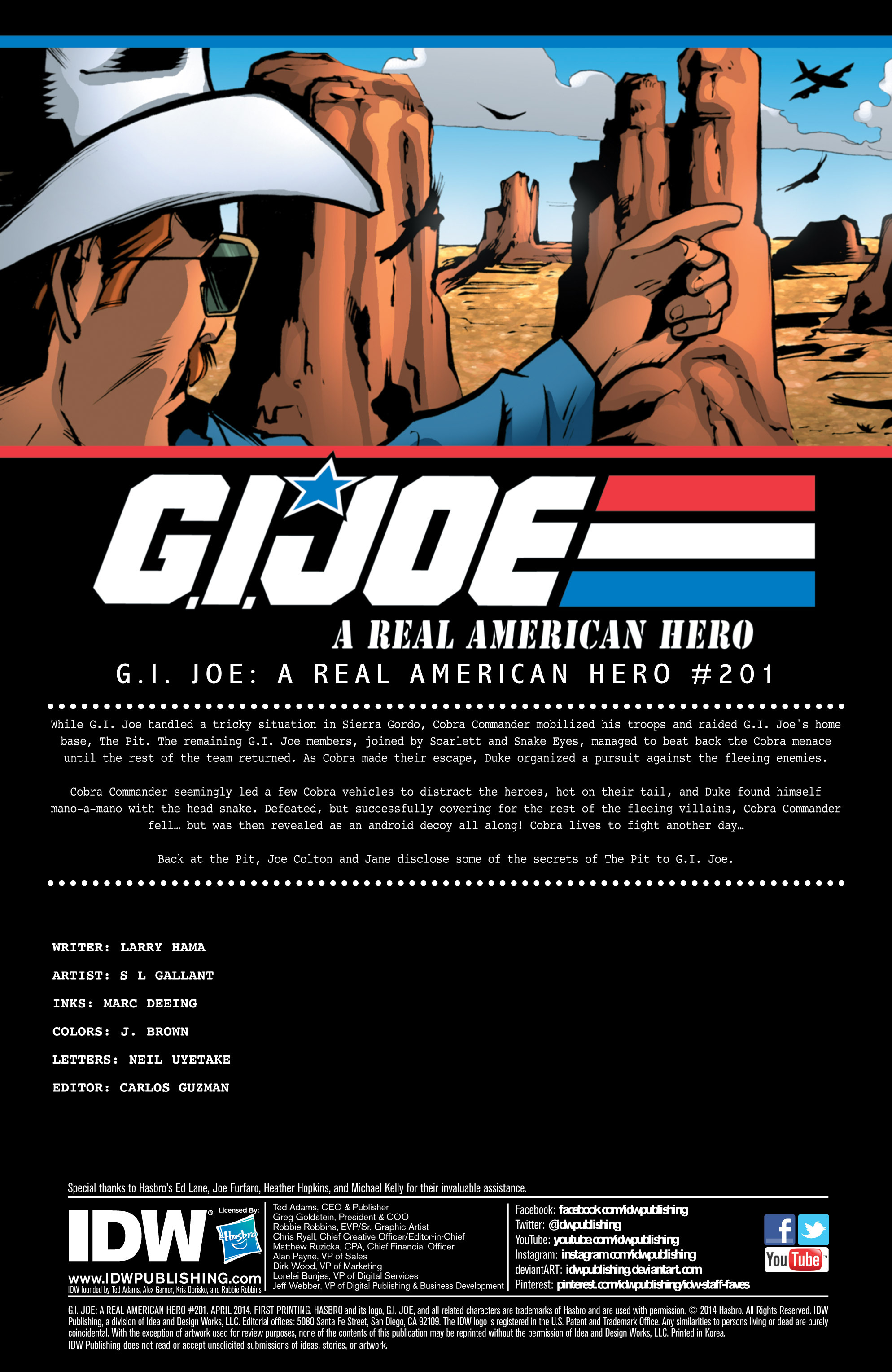 Read online G.I. Joe: A Real American Hero comic -  Issue #201 - 2