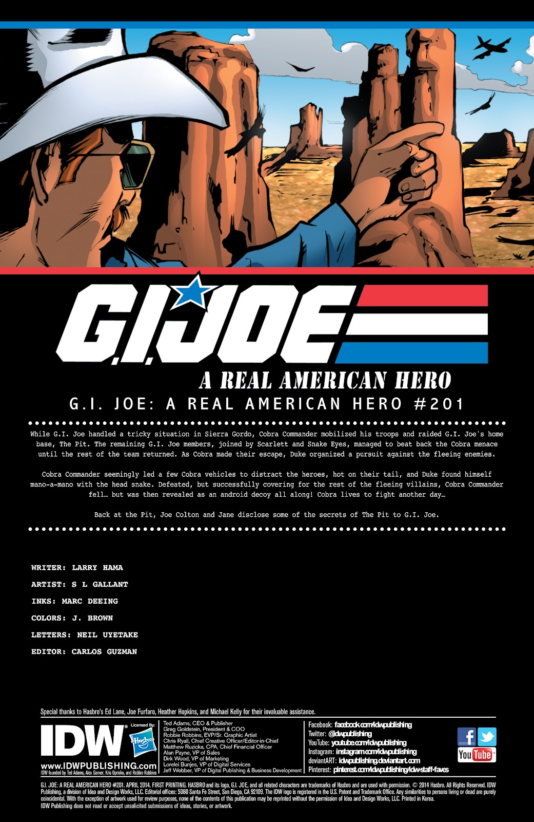 G.I. Joe: A Real American Hero issue 201 - Page 2