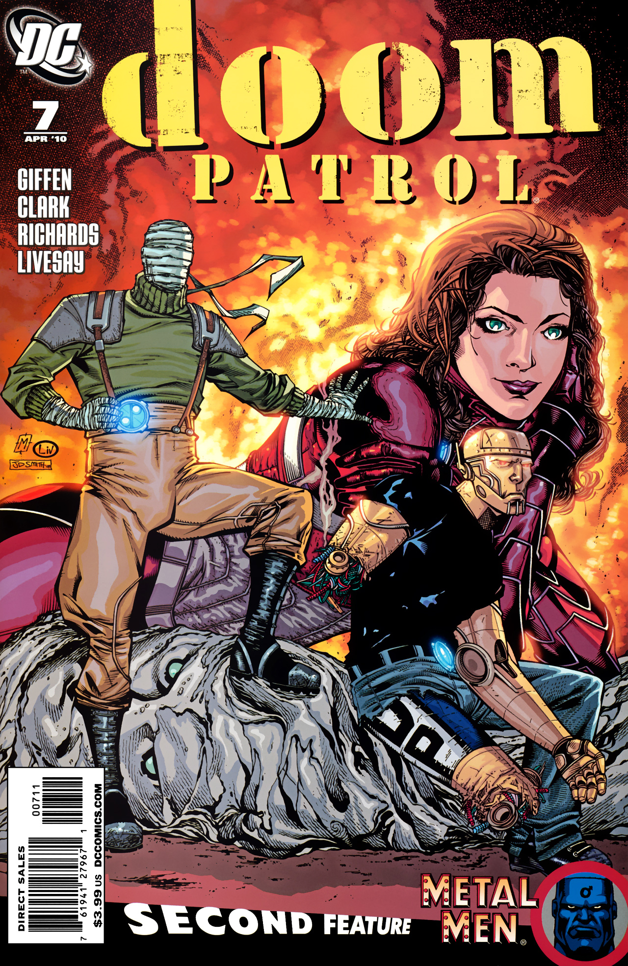 Read online Doom Patrol (2009) comic -  Issue #7 - 1