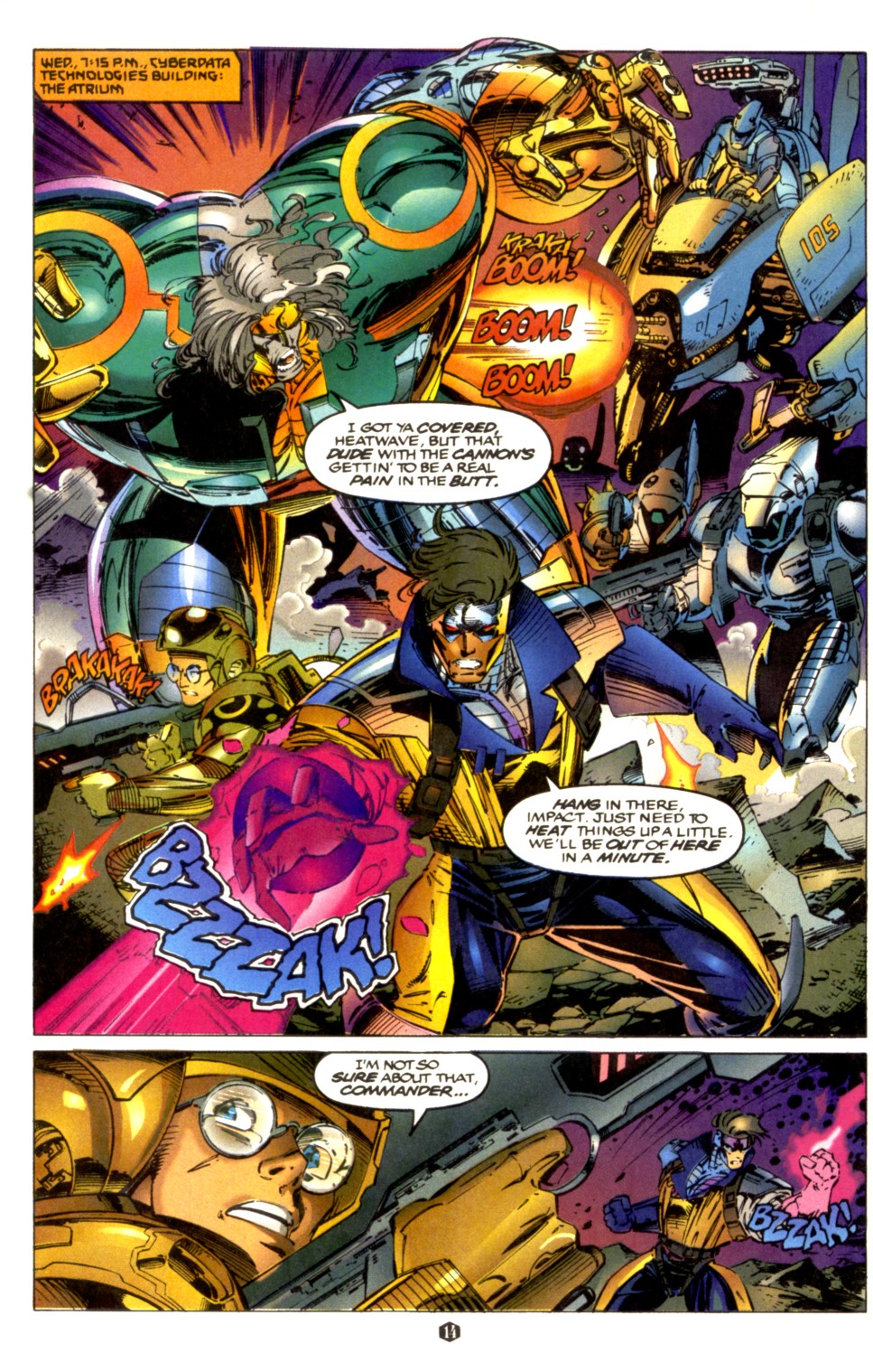 Read online Cyberforce (1992) comic -  Issue #4 - 14