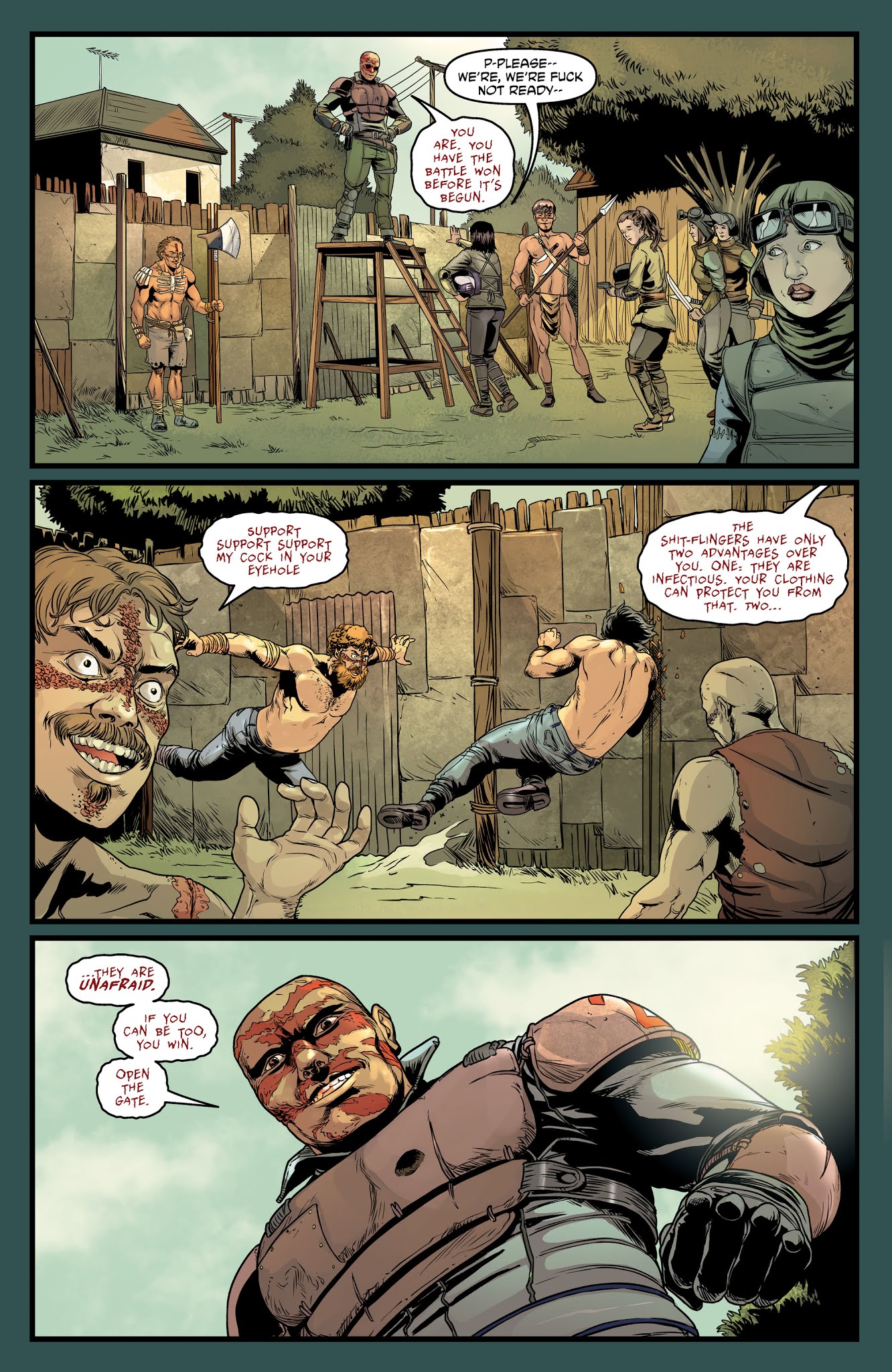 Read online Crossed Plus One Hundred: Mimic comic -  Issue #2 - 21