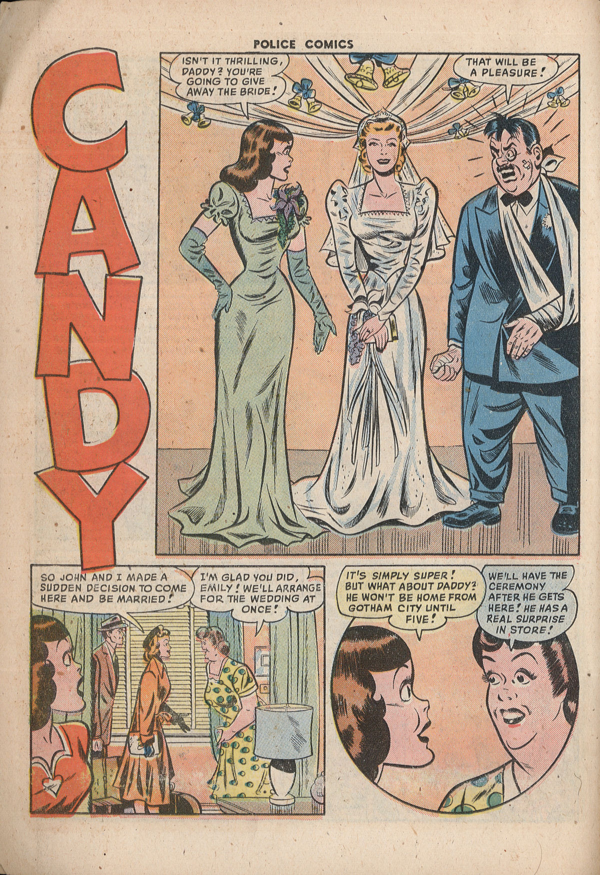 Read online Police Comics comic -  Issue #95 - 14