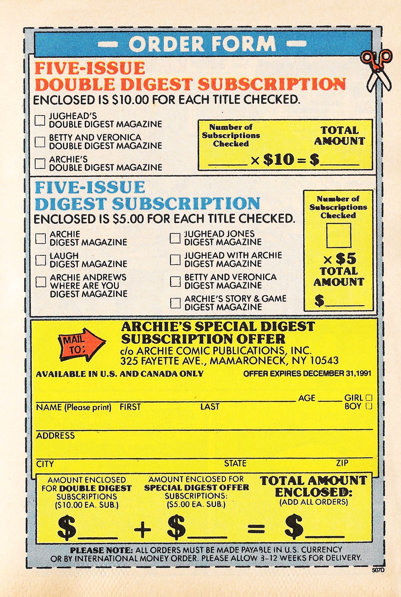 Read online Betty and Veronica Digest Magazine comic -  Issue #52 - 19