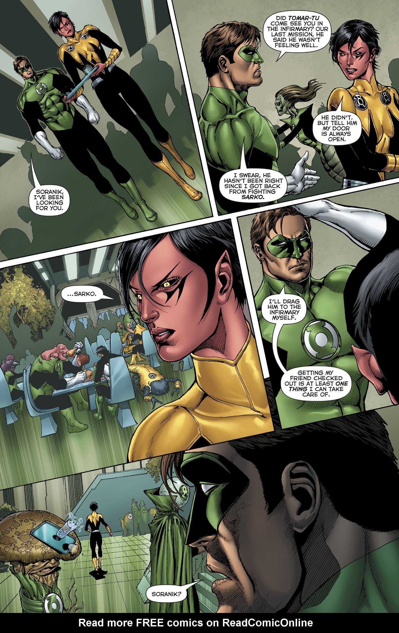 Read online Hal Jordan And The Green Lantern Corps comic -  Issue #23 - 9