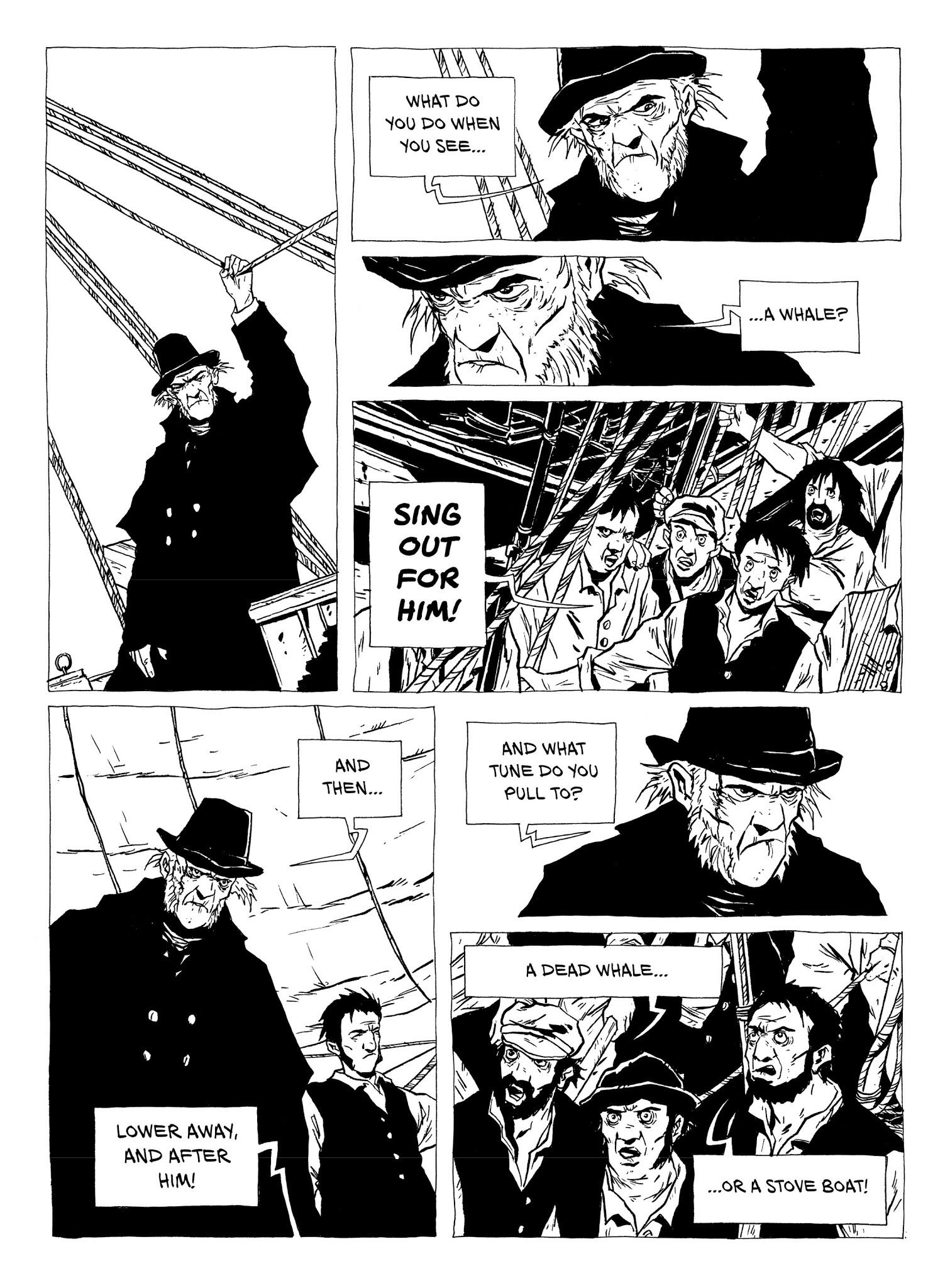 Read online Moby Dick comic -  Issue # TPB (Part 1) - 63