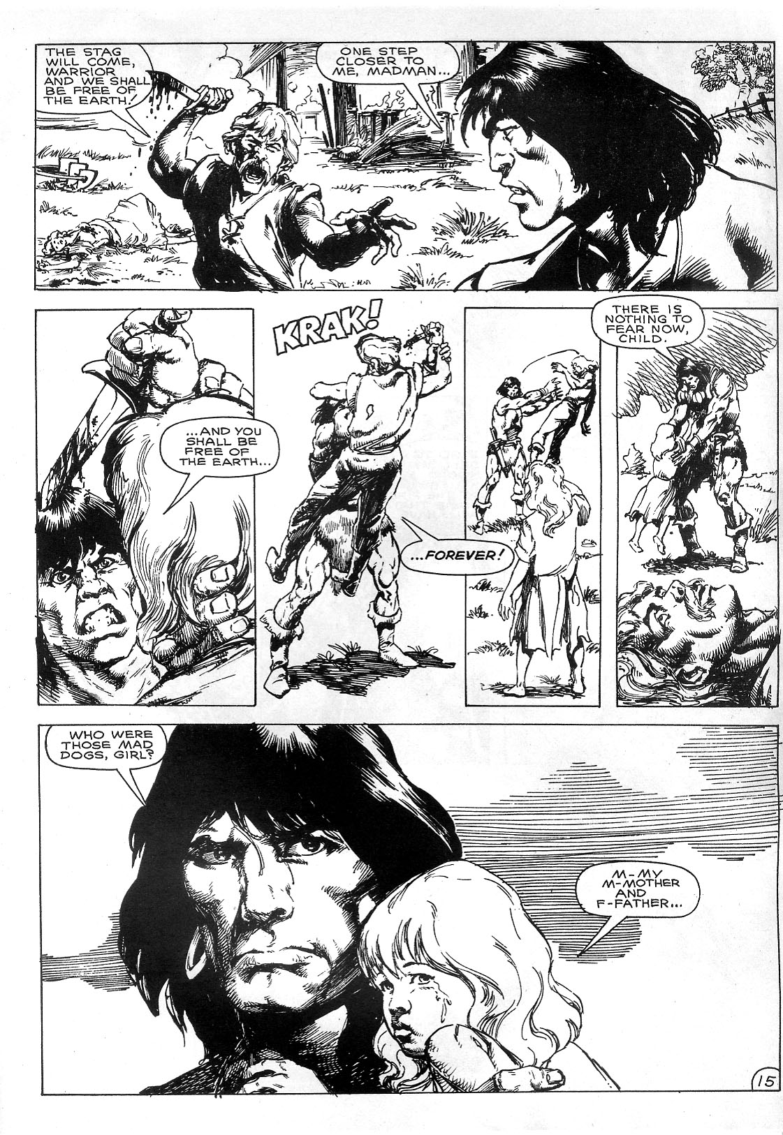 Read online The Savage Sword Of Conan comic -  Issue #145 - 21