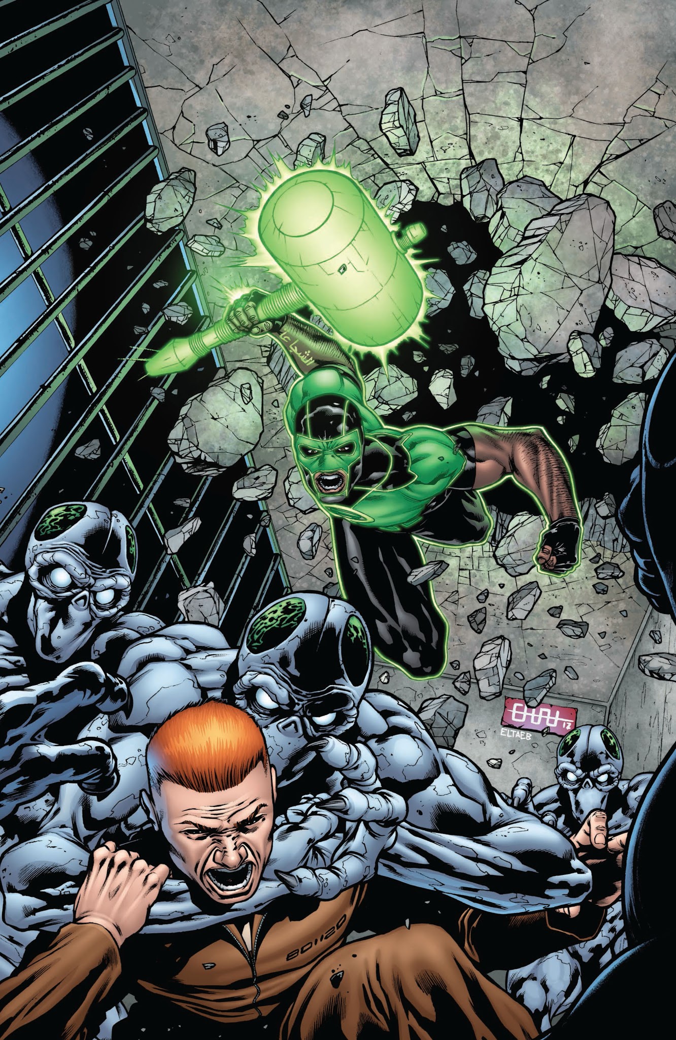 Read online Green Lantern: Rise of the Third Army comic -  Issue # TPB - 340