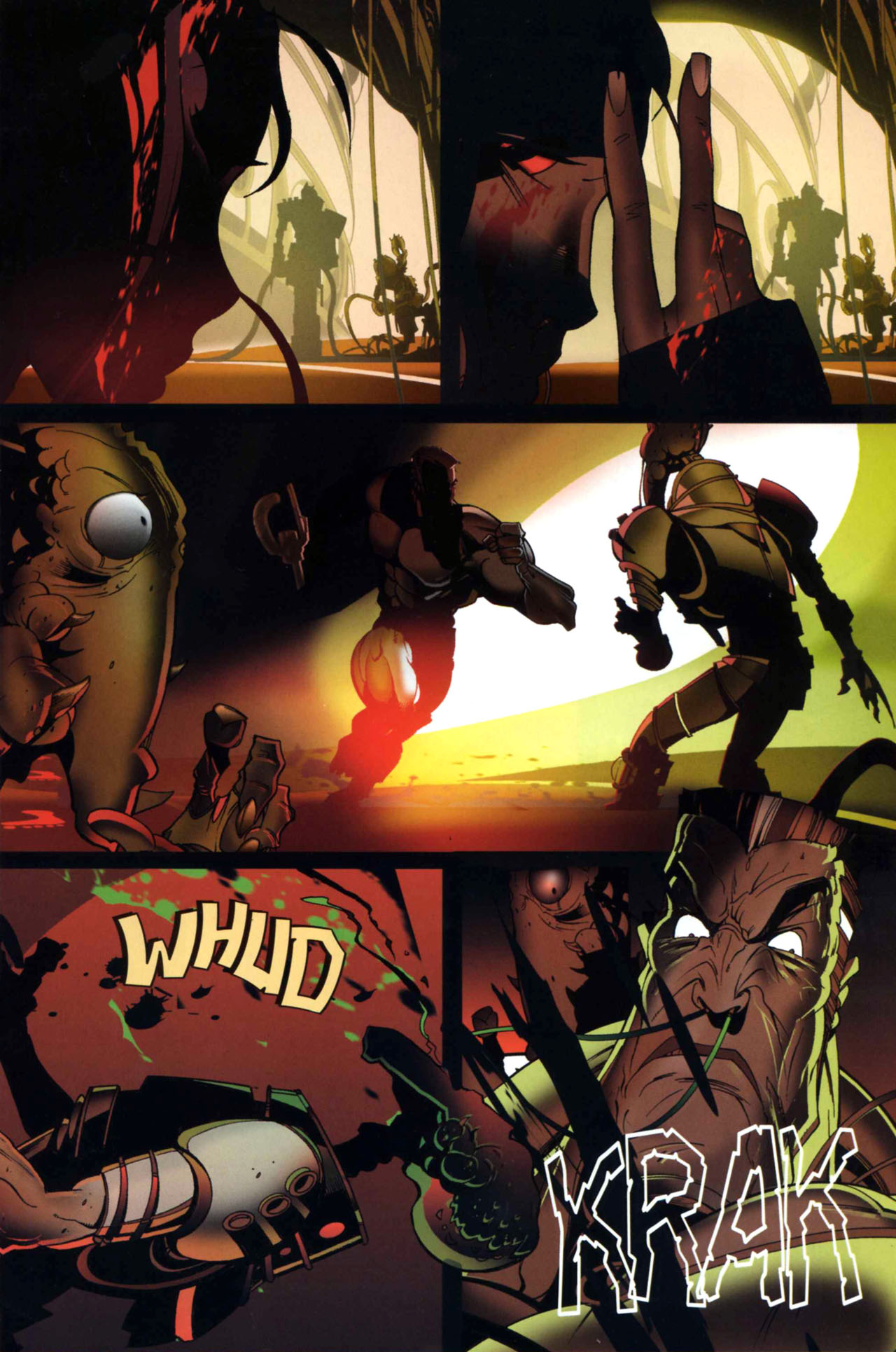 Read online Starship Troopers (2007) comic -  Issue #7 - 21