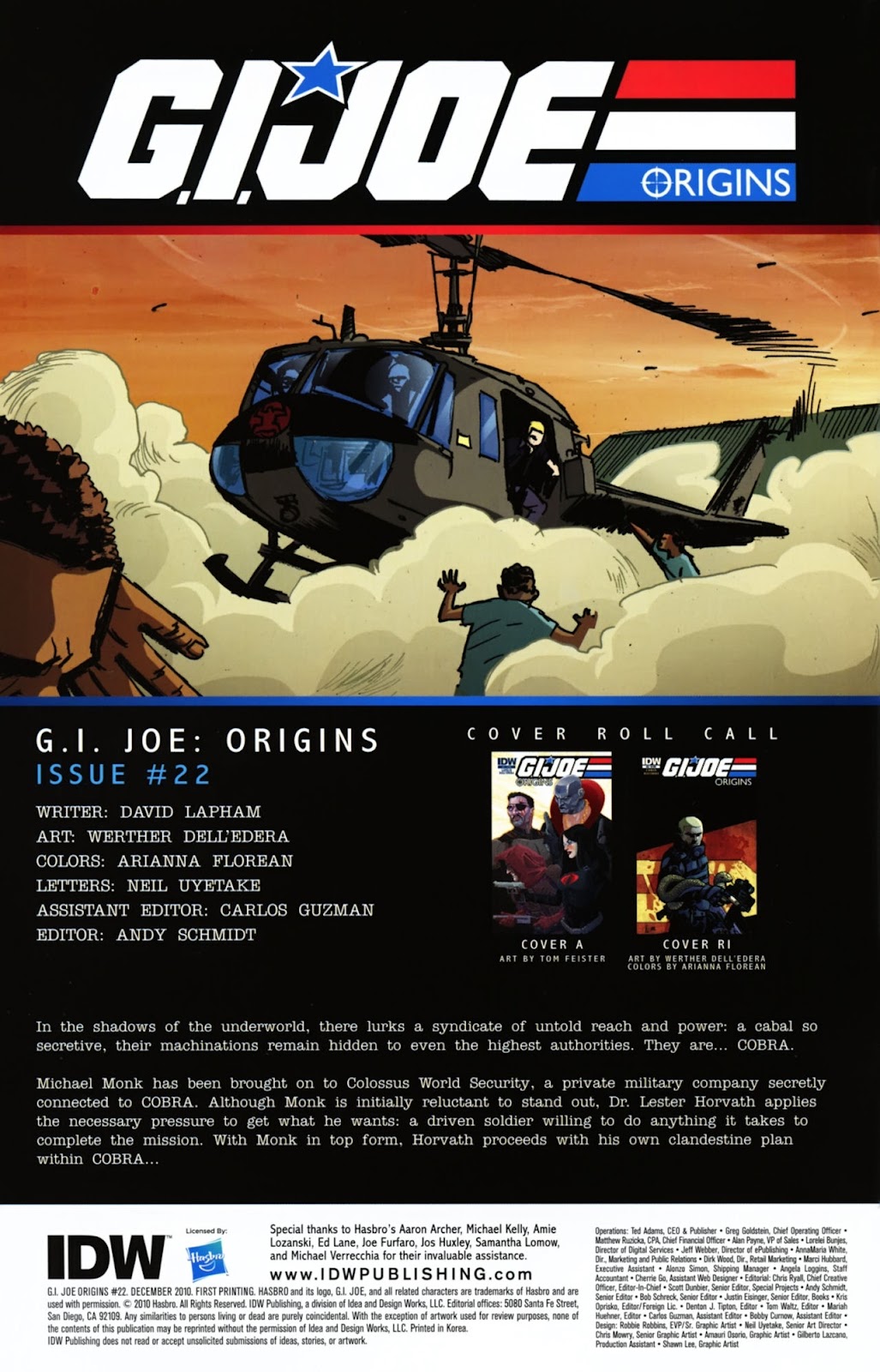 G.I. Joe: Origins issue 22 - Page 2