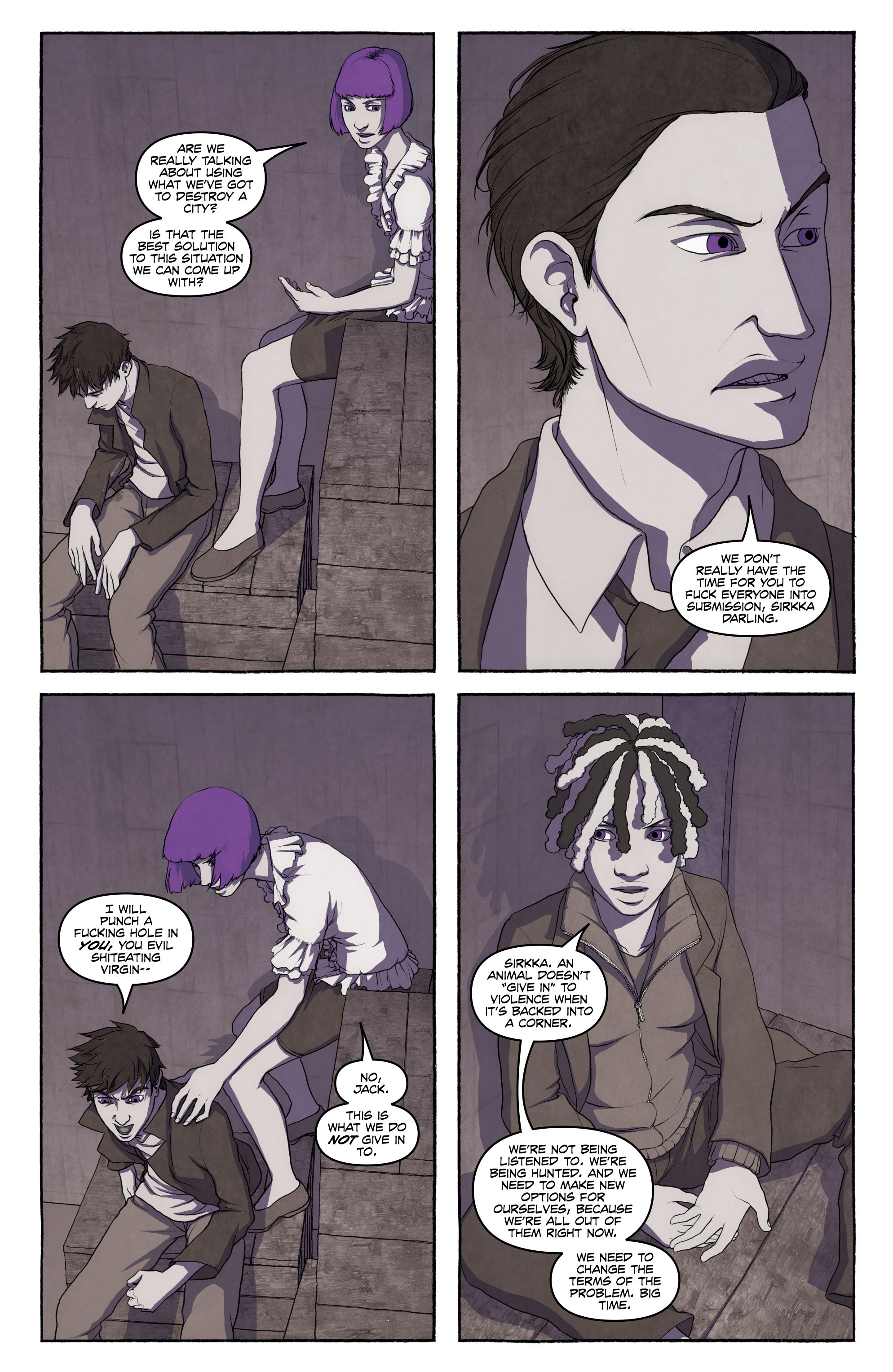 Read online FreakAngels comic -  Issue #4 - 14