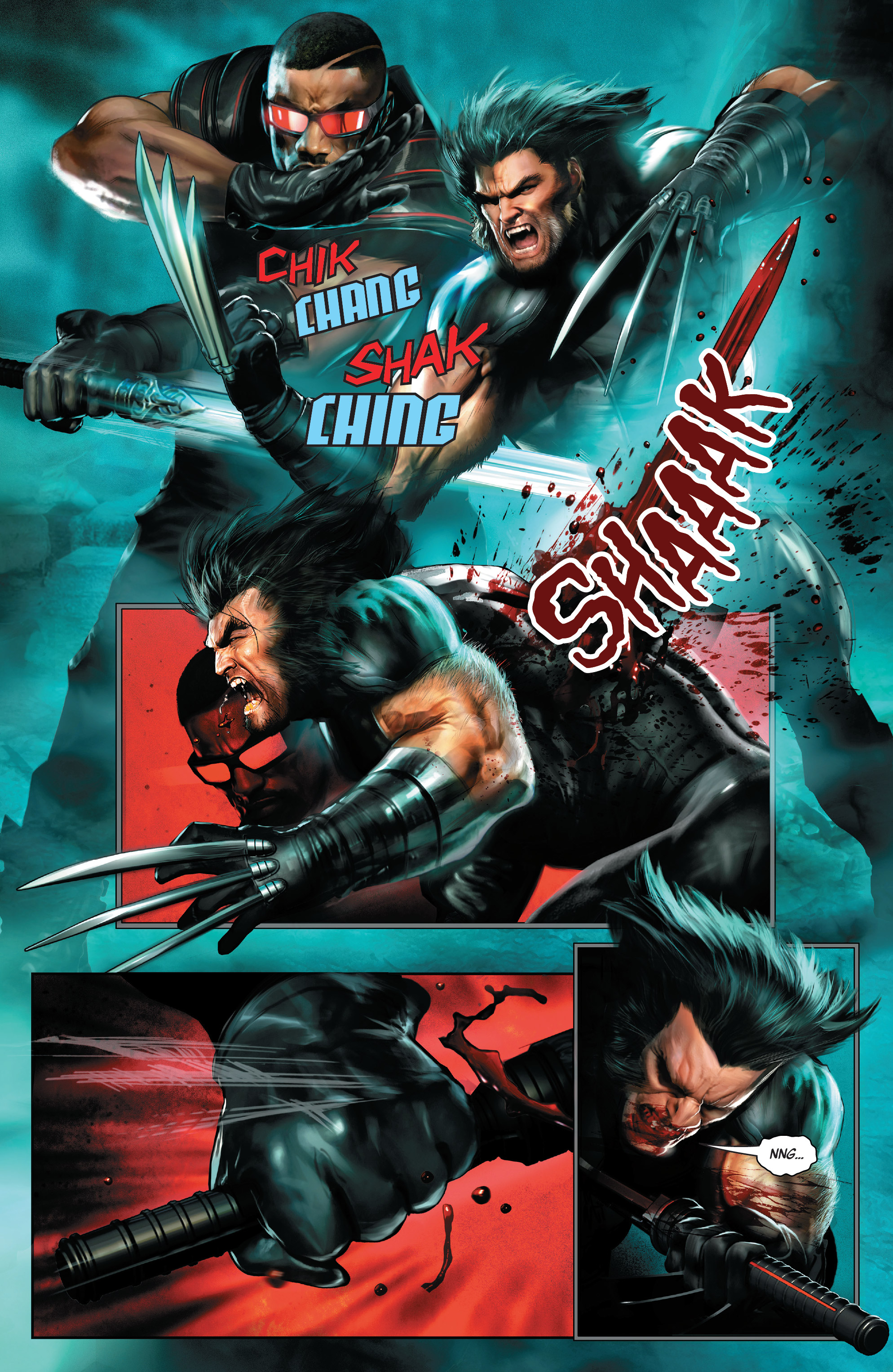 Read online Wolverine Vs. Blade Special comic -  Issue # Full - 27