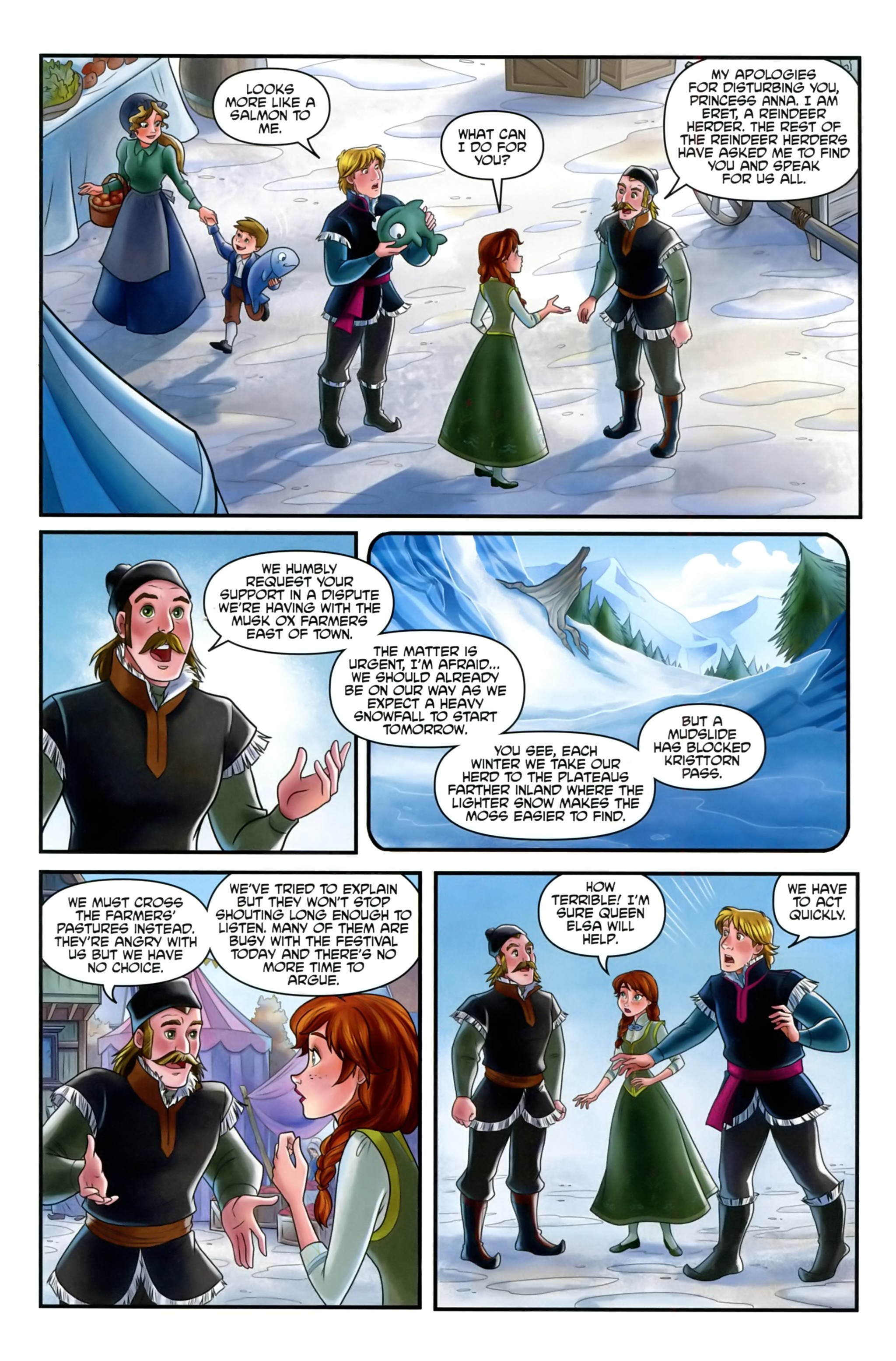 Read online Disney Frozen comic -  Issue #1 - 9