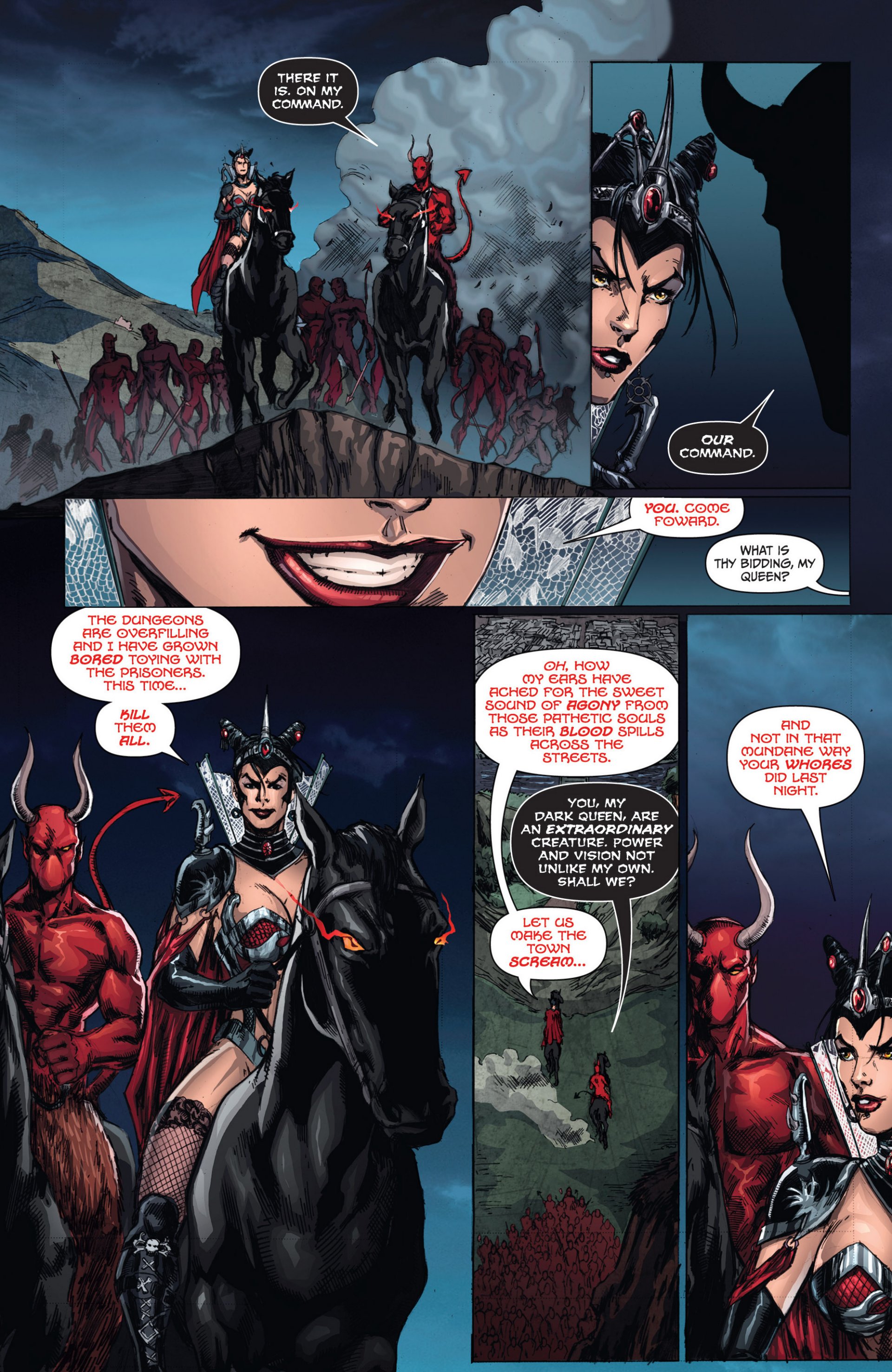 Read online Grimm Fairy Tales presents the Dark One: Age of Darkness One-Shot comic -  Issue # Full - 10