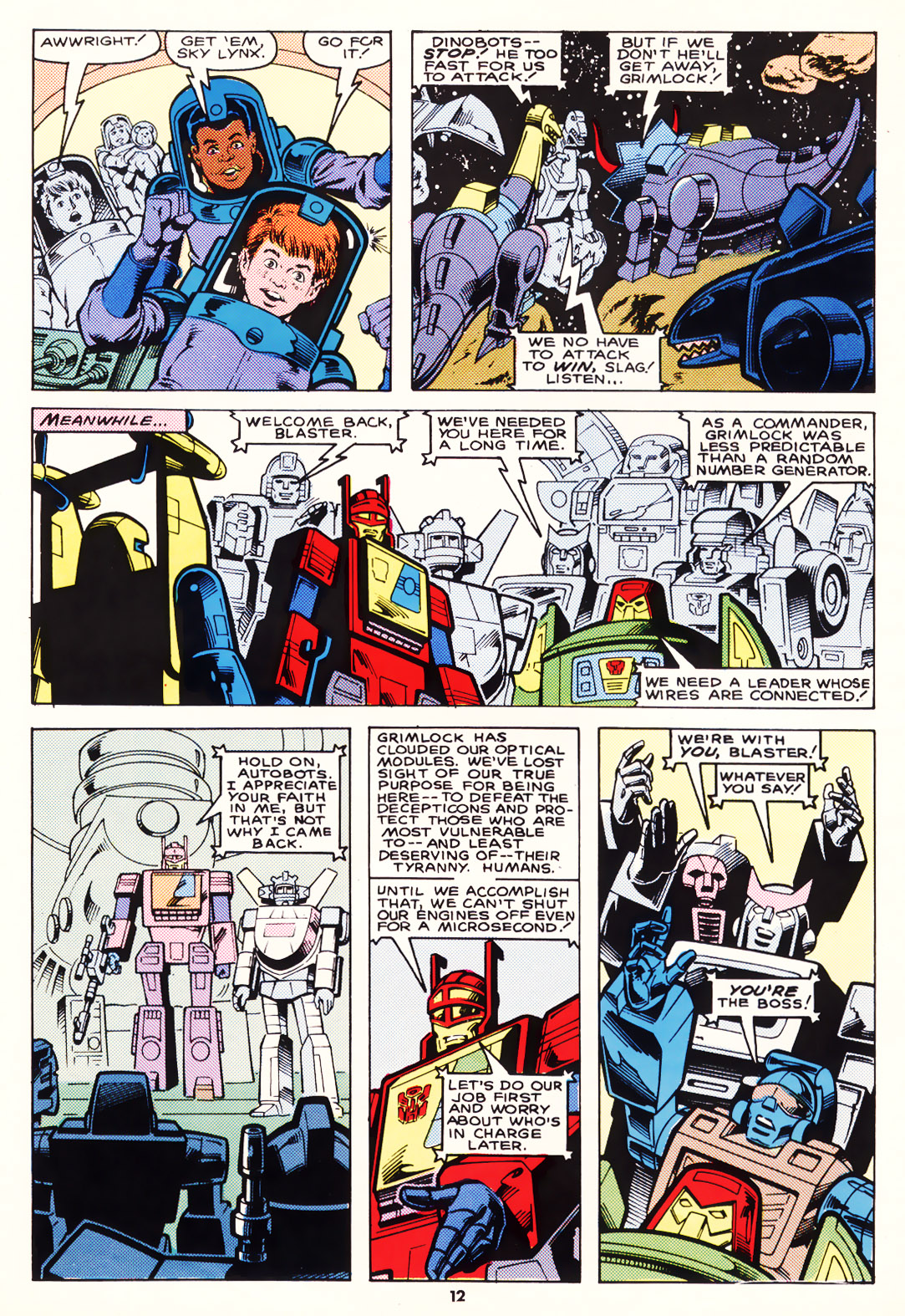 Read online The Transformers (UK) comic -  Issue #144 - 12