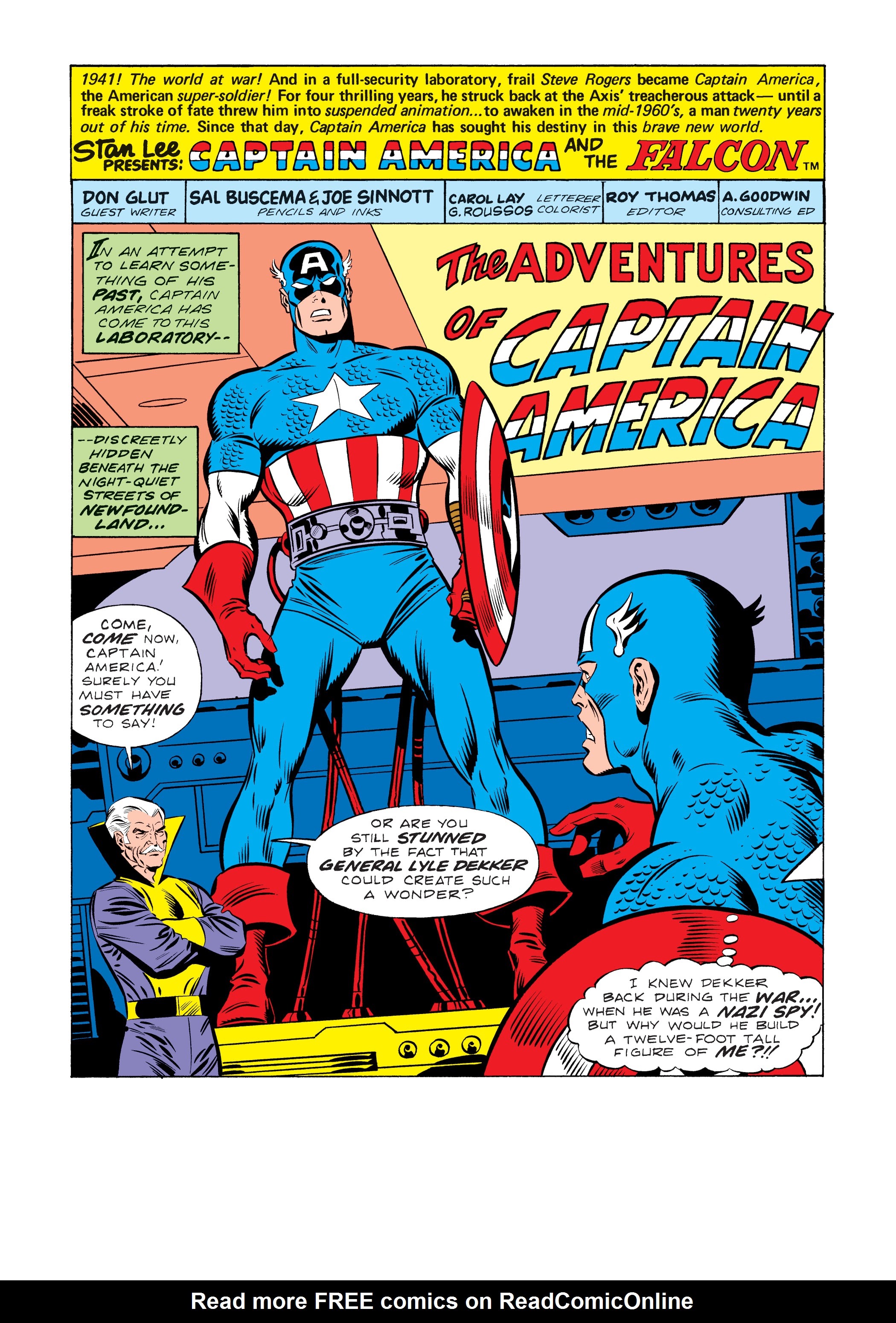 Read online Marvel Masterworks: Captain America comic -  Issue # TPB 12 (Part 1) - 63
