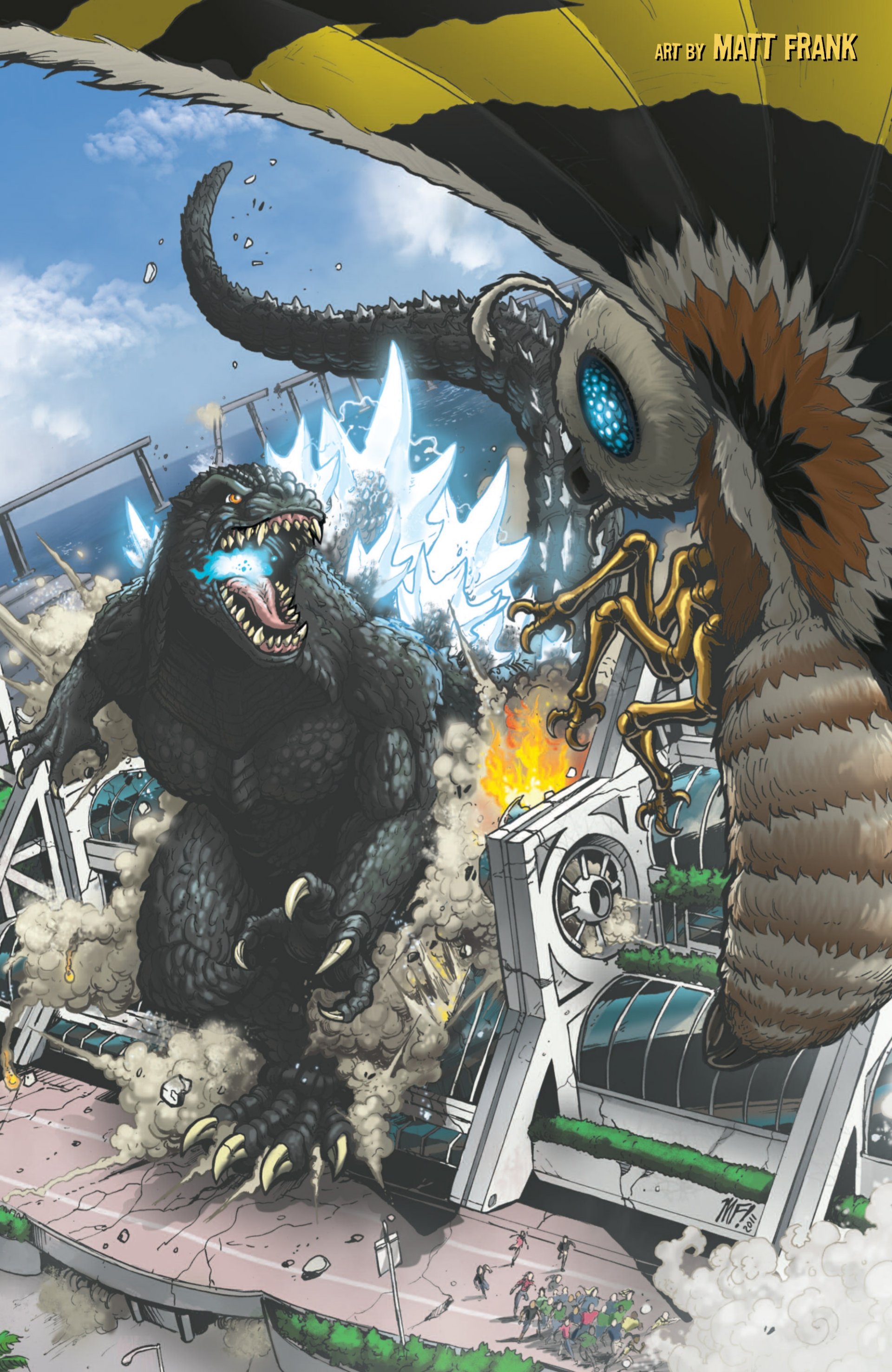 Read online Godzilla: Gangsters and Goliaths comic -  Issue # Full - 143